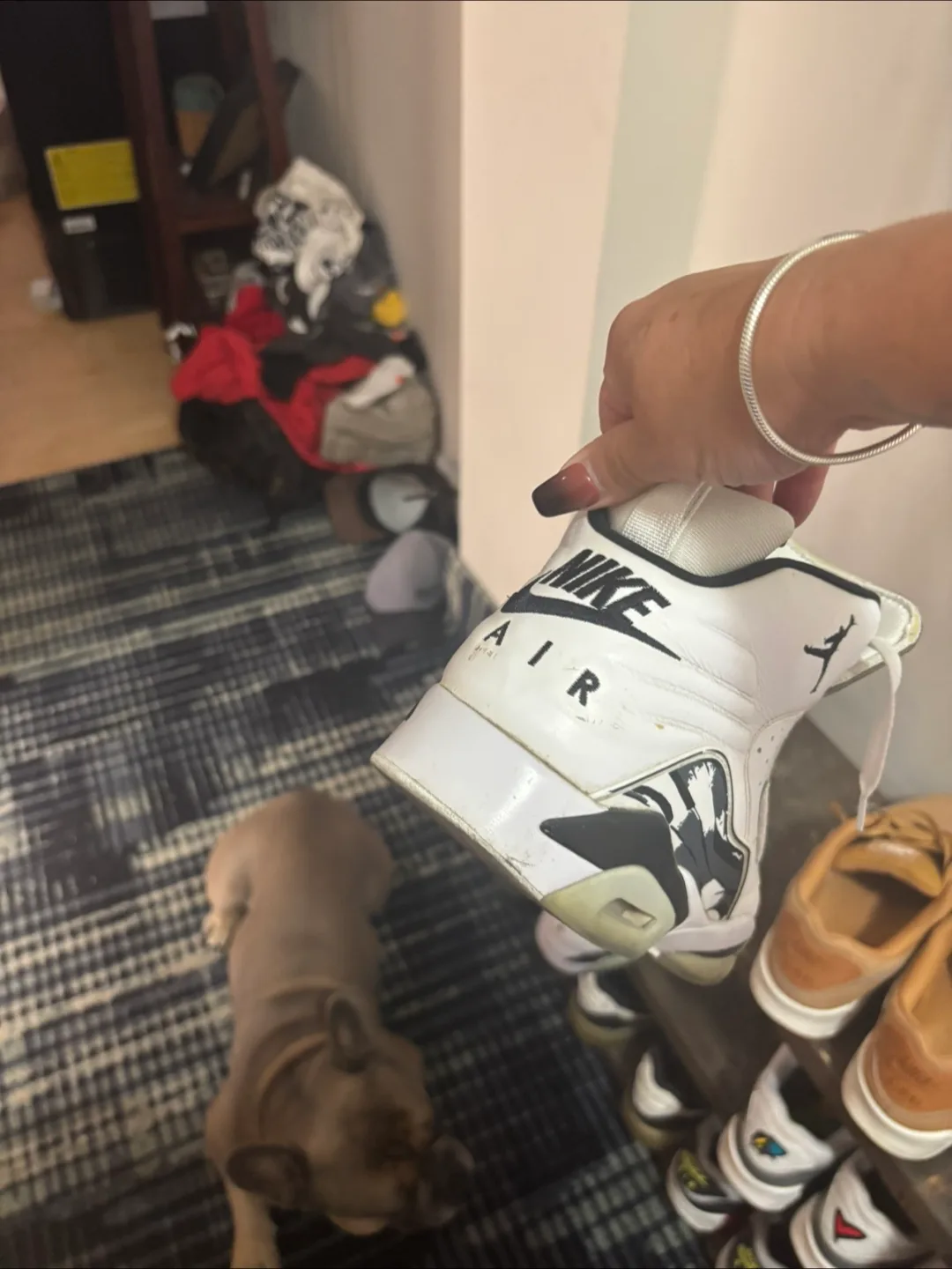 Nike Air Jordan White Sneakers image indicator(3)