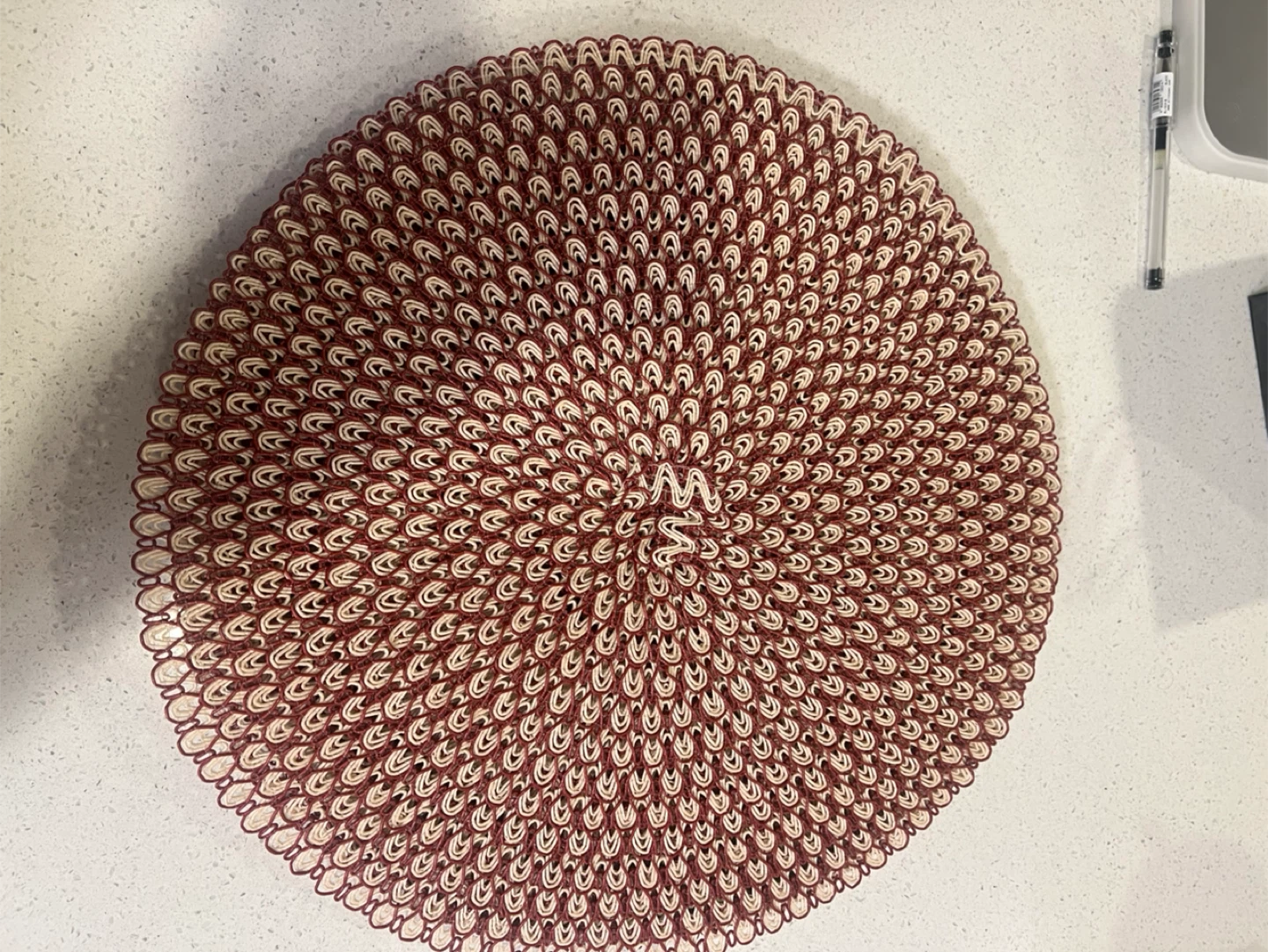 Round Woven Placemats 6pcs - photo 4