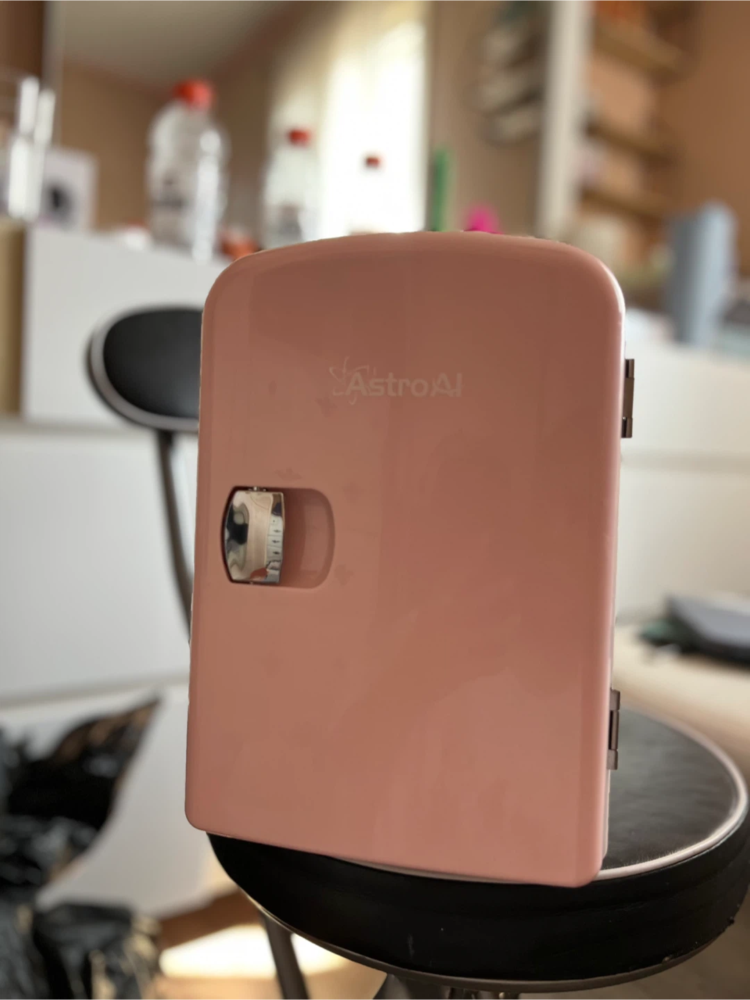 AstroAI Pink Mini Fridge