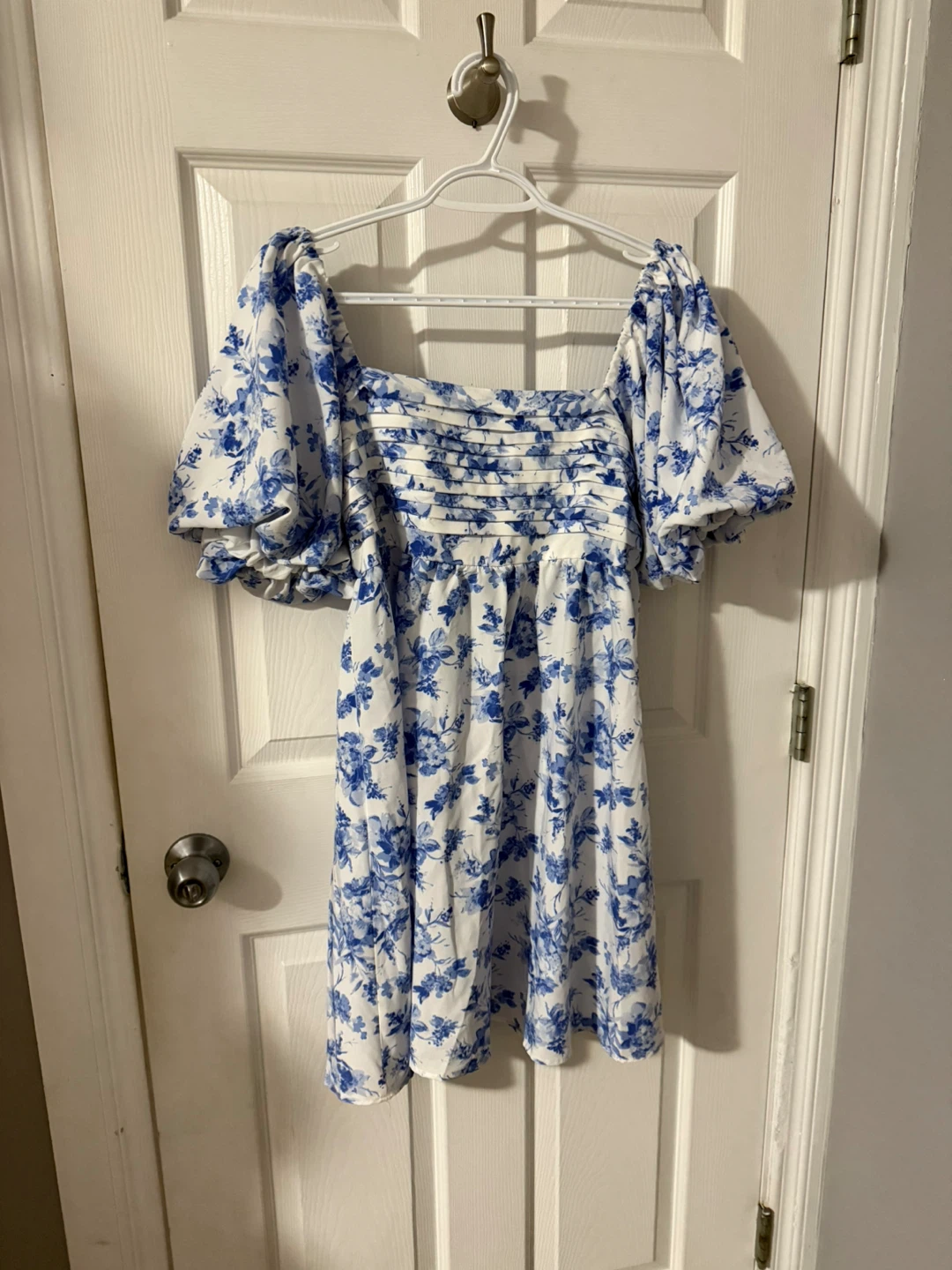 Shein Blue Floral Dress - Size L