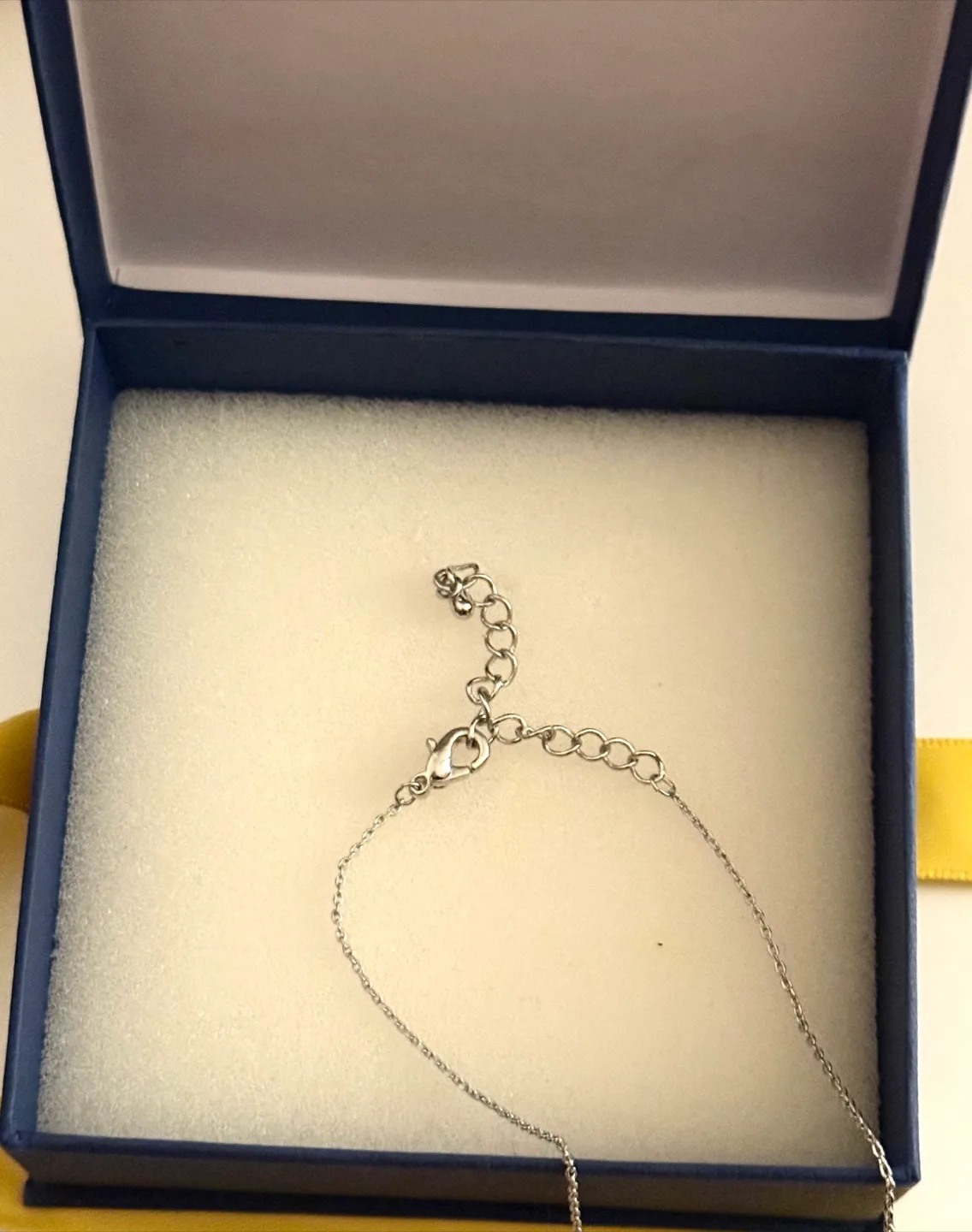 Silver Hello Kitty Necklace with Rhinestones - New in Box image indicator(2)