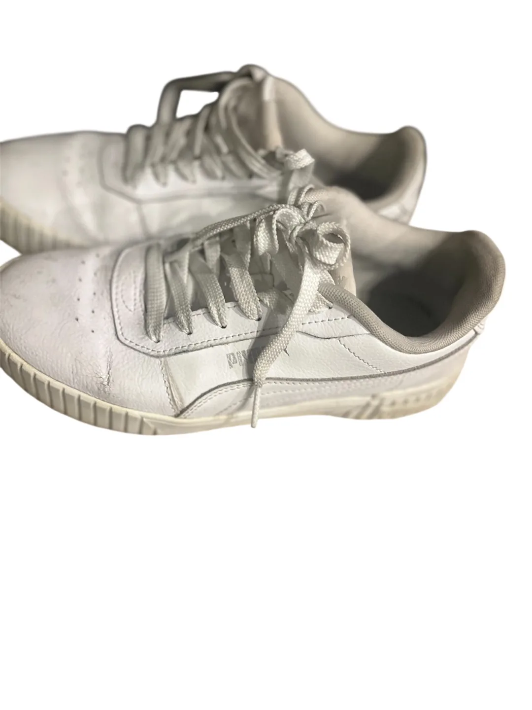 Puma Cali White Sneakers - Women's Size 7.5 thumbnail