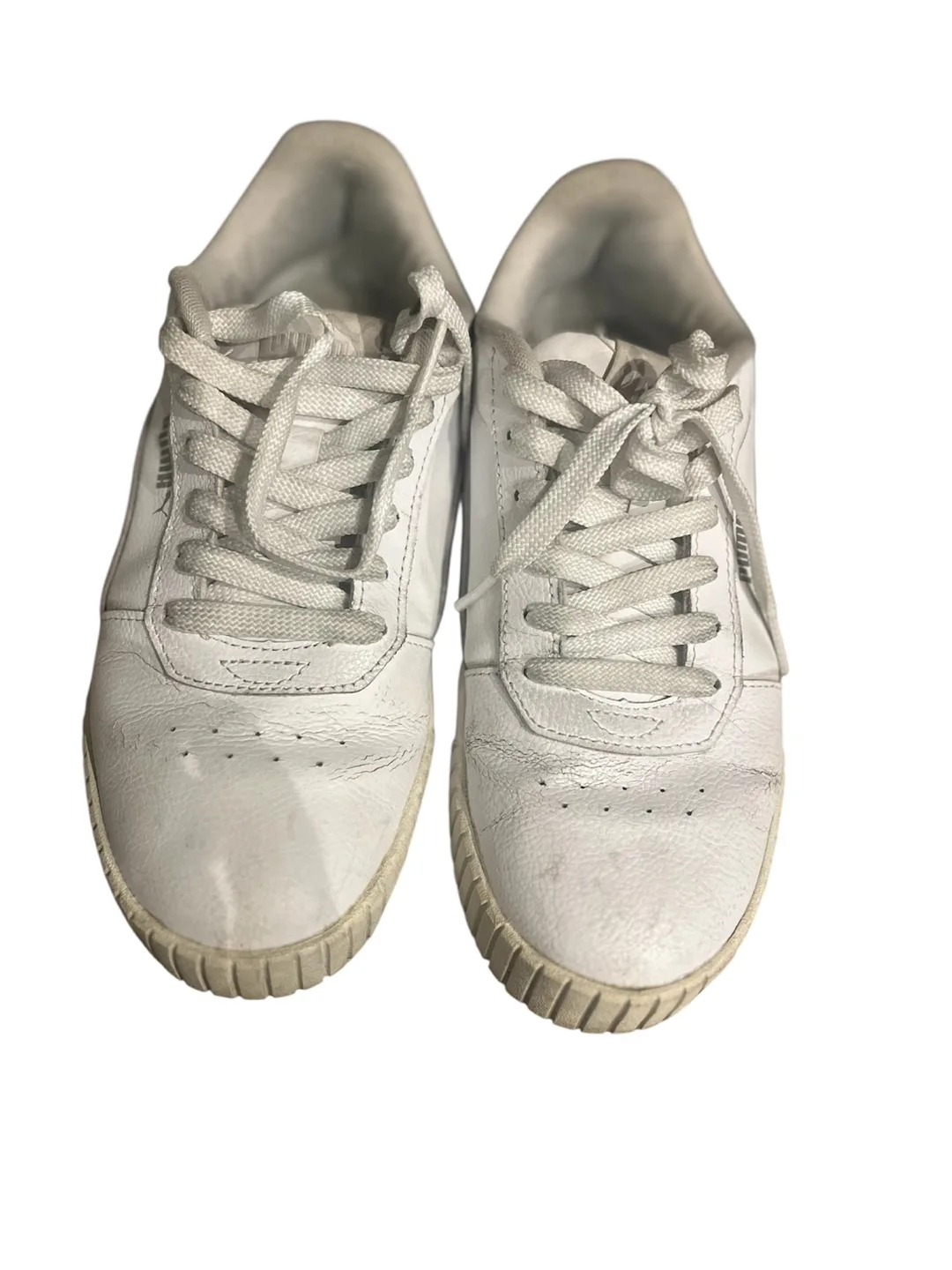 Puma Cali White Sneakers - Women's Size 7.5 image indicator(2)