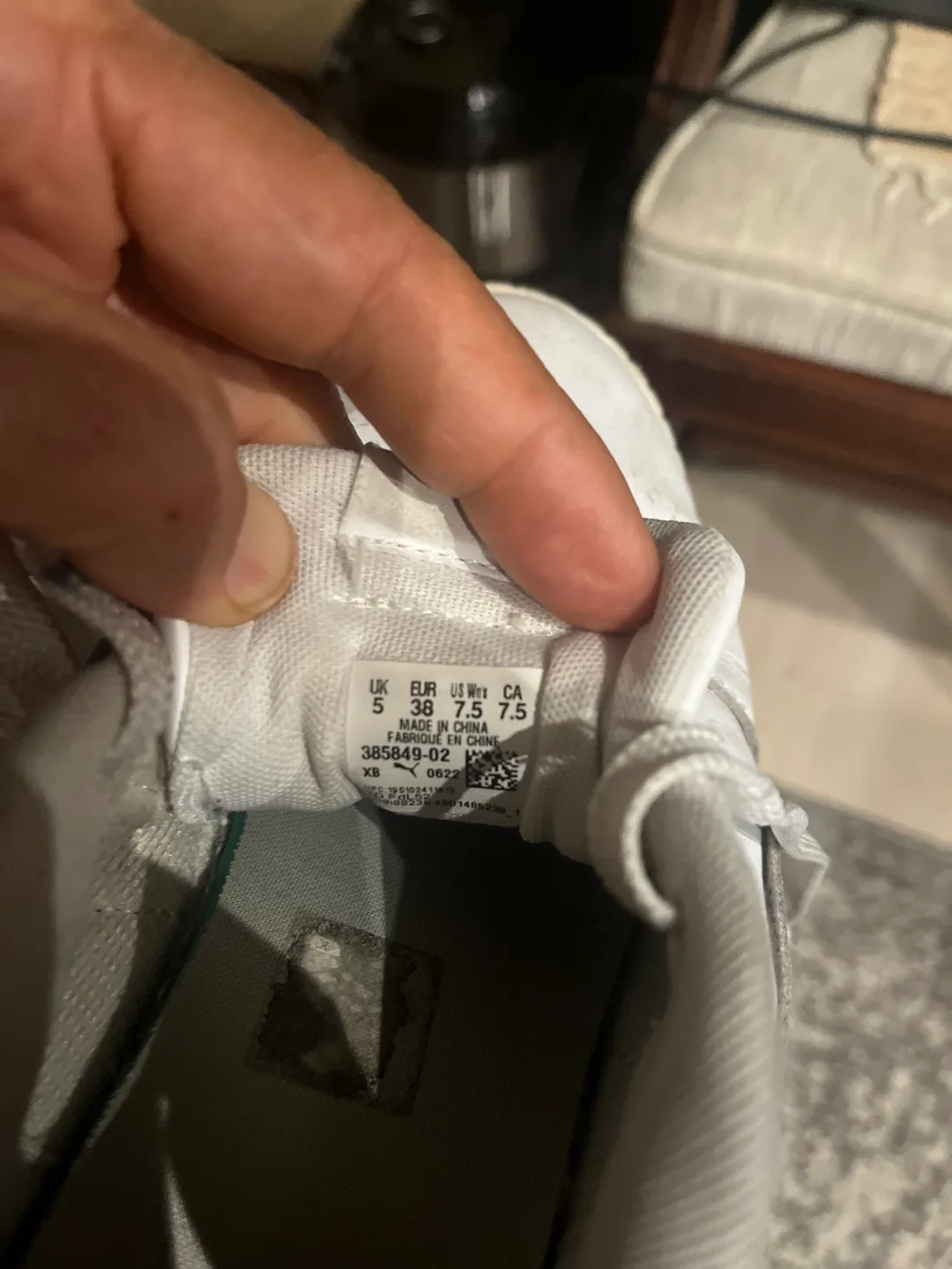 Puma Cali White Sneakers - Women's Size 7.5 image indicator(3)