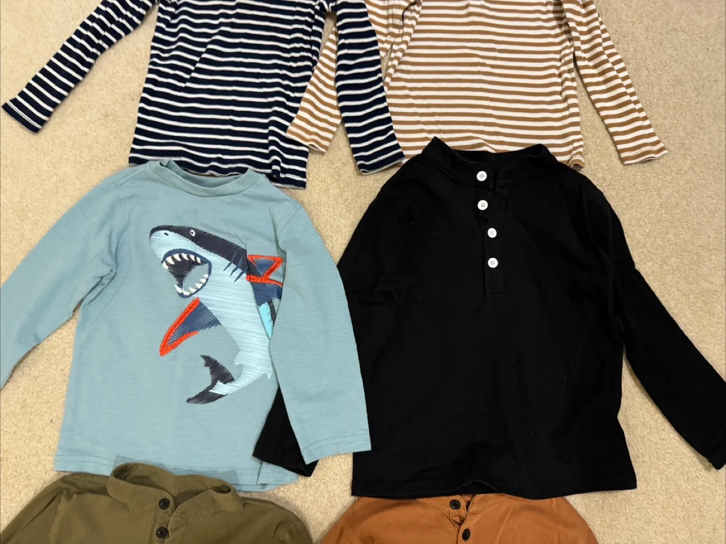 Kids Long Sleeve Shirts. 4-6 Size image indicator(6)