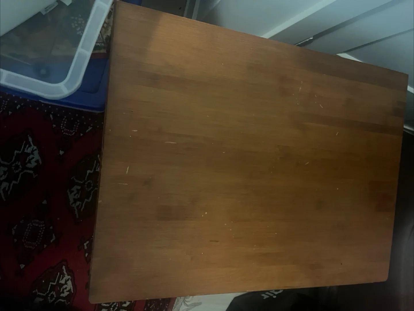 Wood Nightstand with 2 Drawers big image indicator(8)