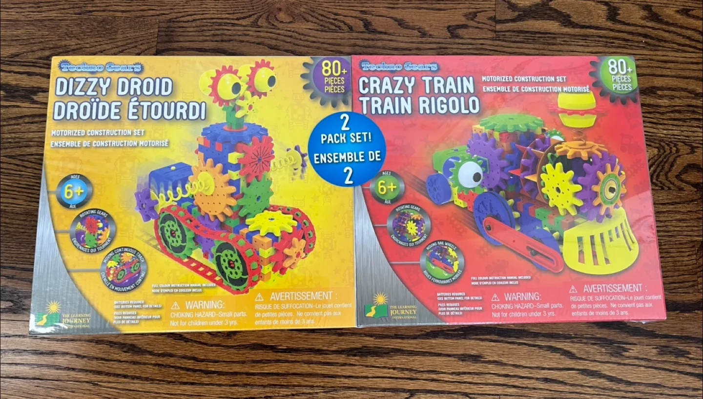 Techno Gears Crazy Train & Dizzy Droid Set thumbnail