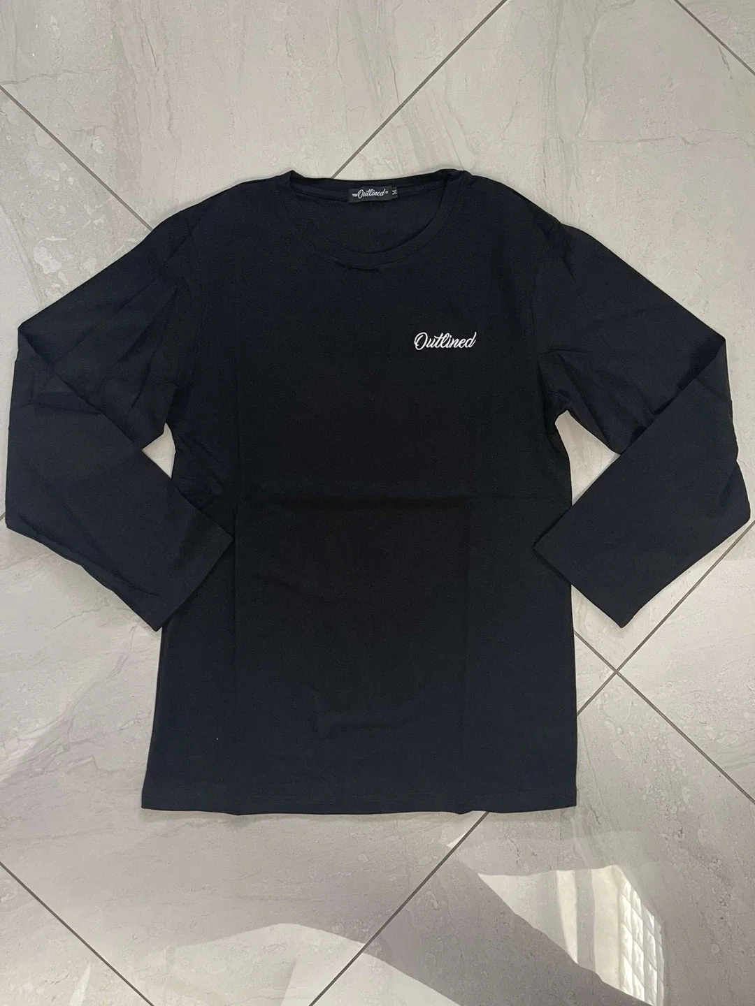 Outlined Hypebeast Expo Long Sleeve Shirt thumbnail