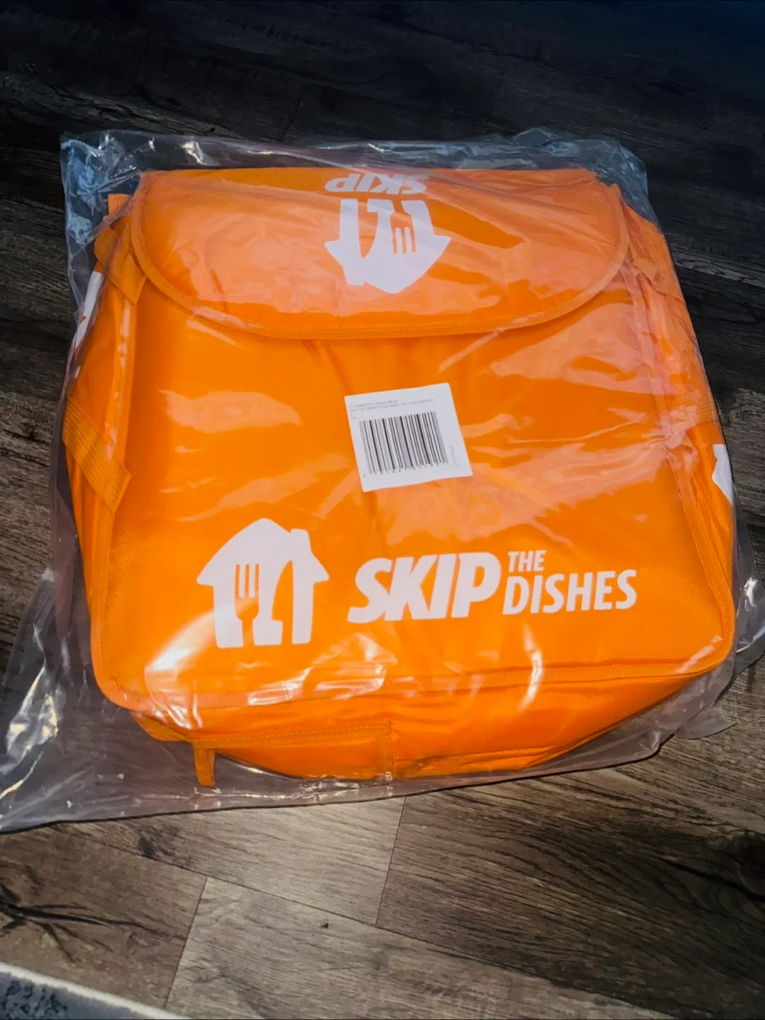 New Skip The Dishes Delivery Bag - Orange
