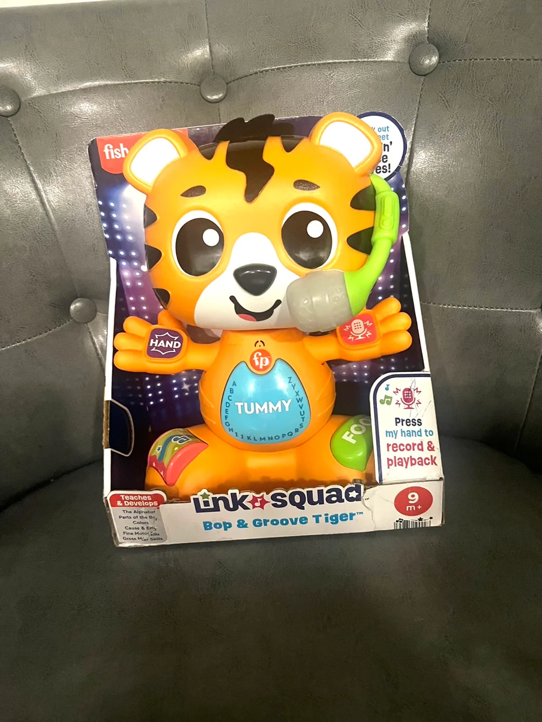 Fisher-Price Linkimals Bop & Groove Tiger - 9m+ thumbnail