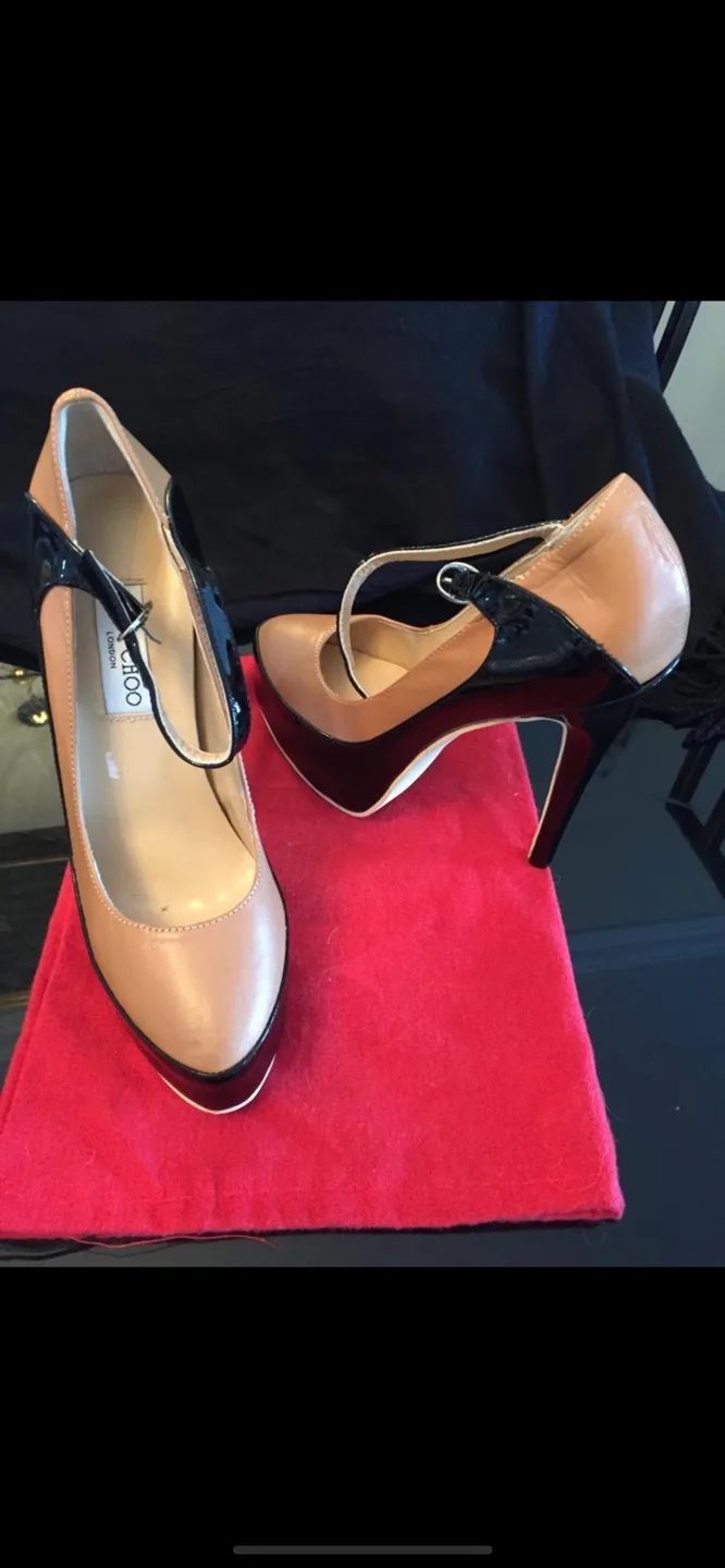 Jimmy Choo Platform Heels - Size 7 thumbnail