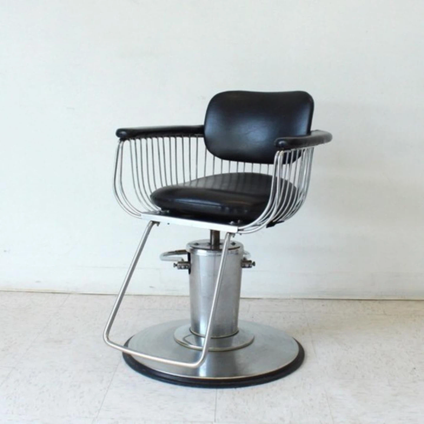 Vintage Chrome Barber Chair