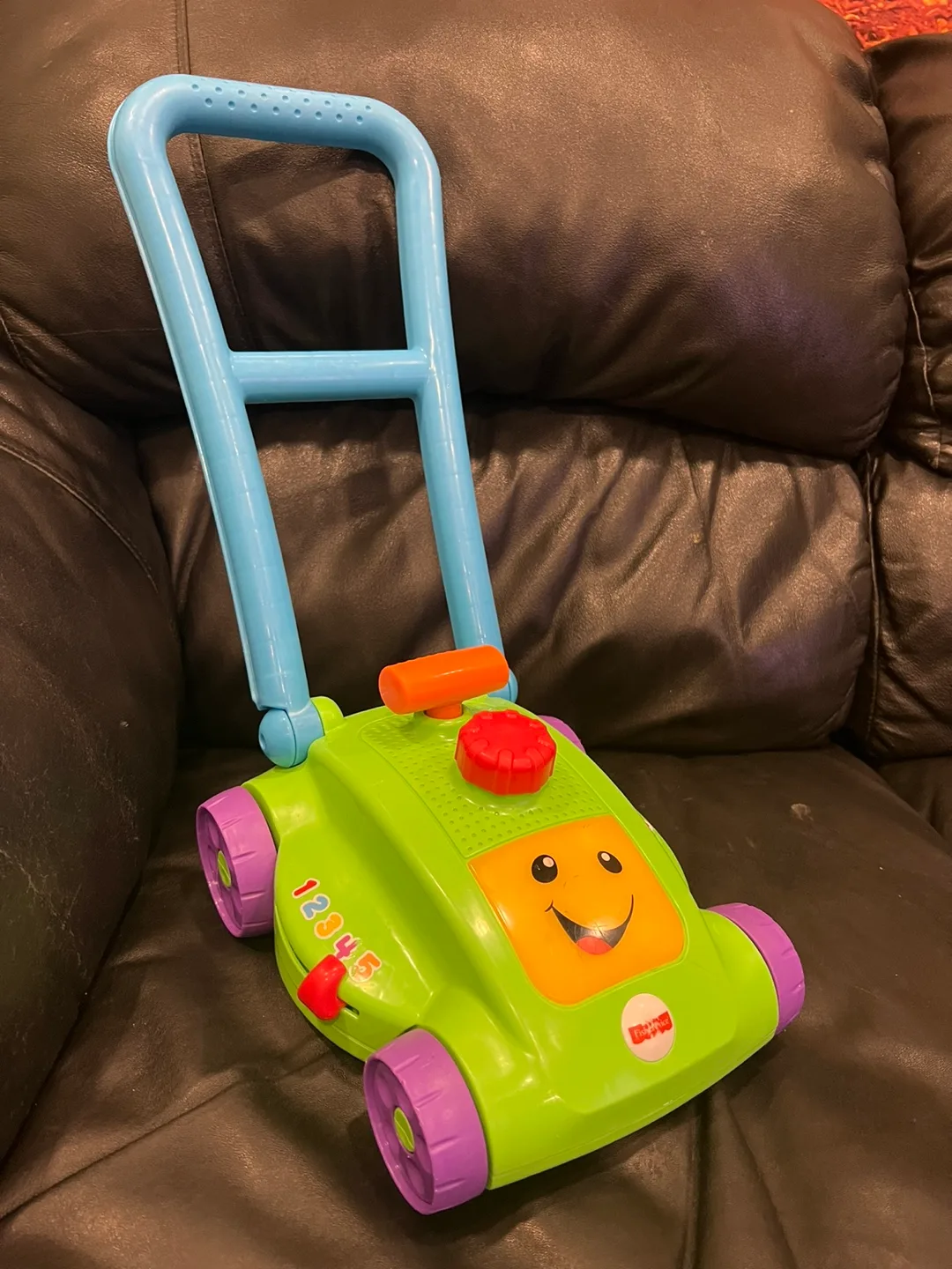 Fisher-Price Toy Lawn Mower musical thumbnail
