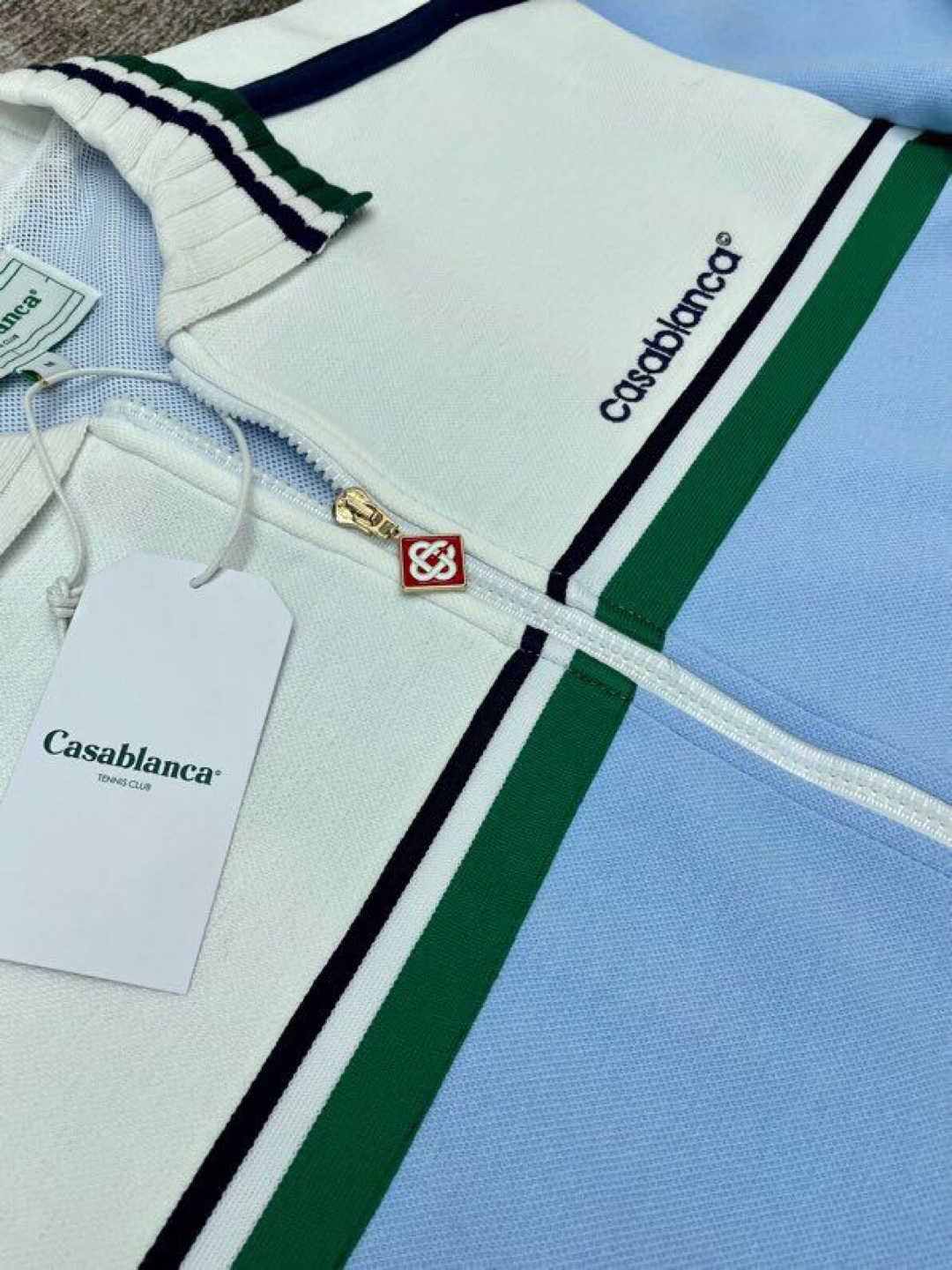 Casablanca Tennis Club Track Jacket - Size M - photo 4