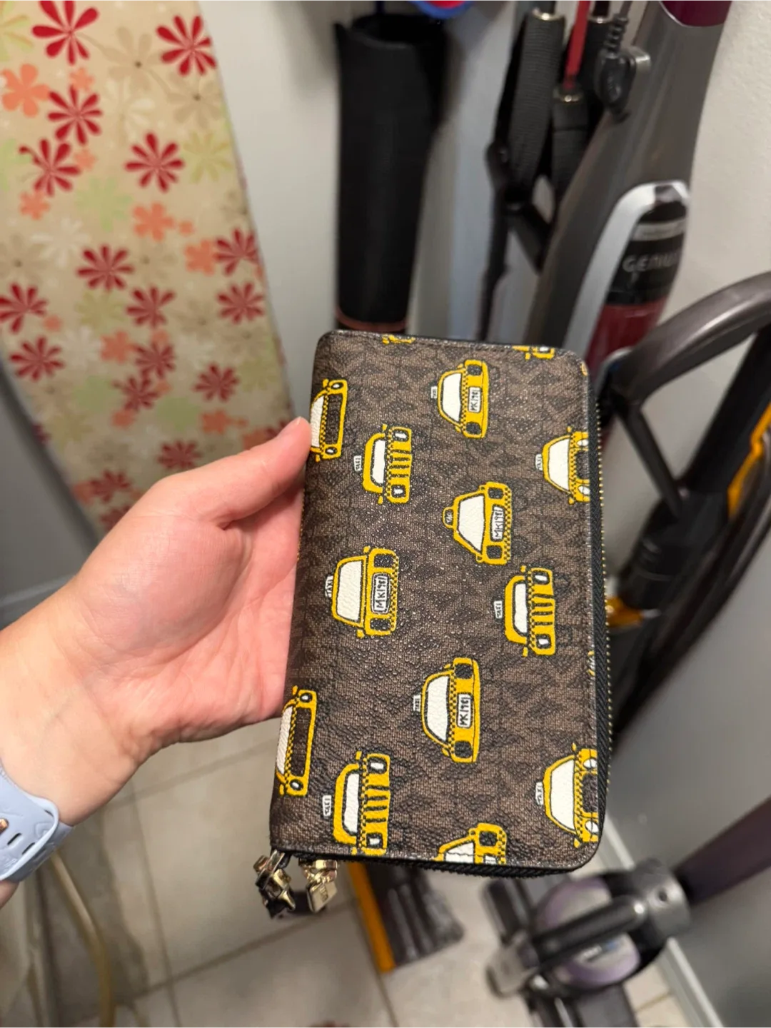 Michael Kors Taxi Print Wallet and Backpack thumbnail