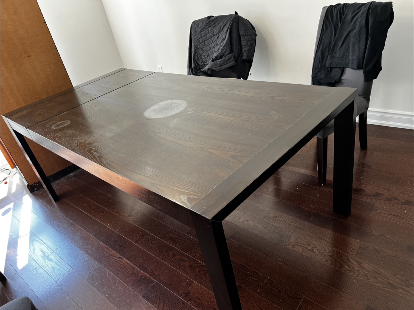 Dark Brown Dining Table 1.8m