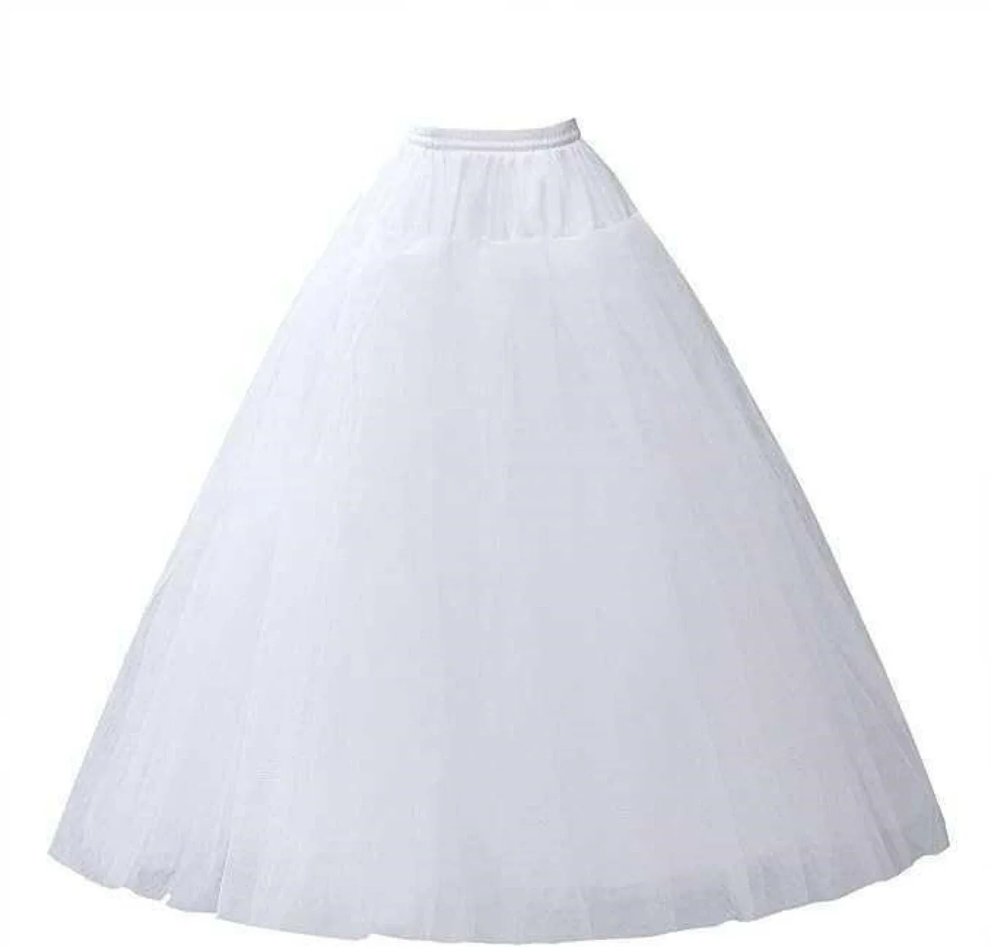 BRAND NEW Never Worn Hoop-less Petticoat Crinoline adjustable thumbnail