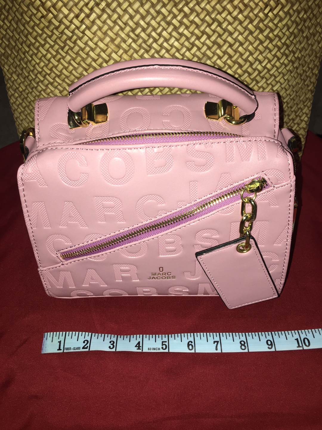 Marc Jacobs Pink Embossed Leather Handbag - photo 4