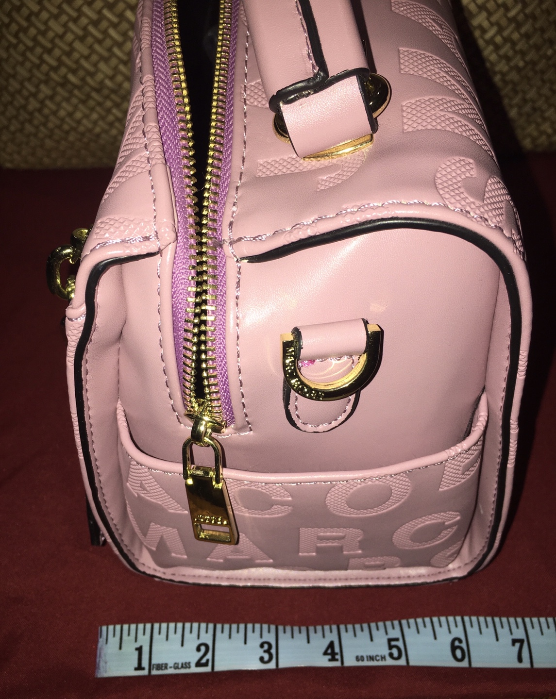 Marc Jacobs Pink Embossed Leather Handbag - photo 5