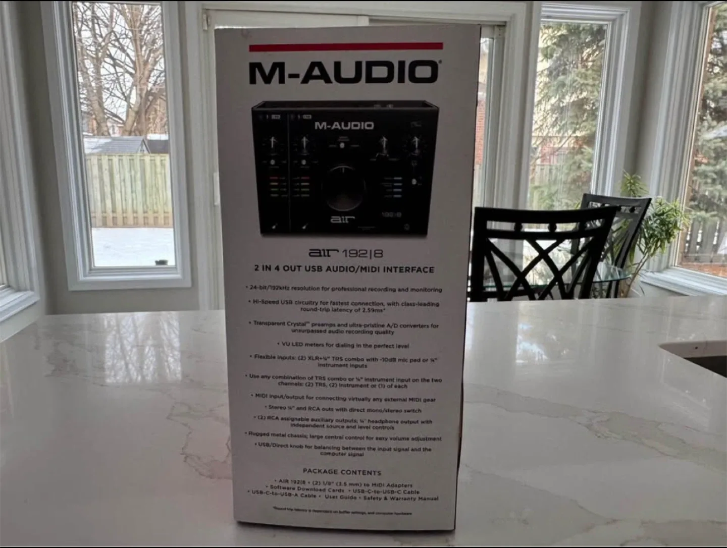 M-Audio AIR 192|8 2x2 USB Audio Interface image indicator(4)