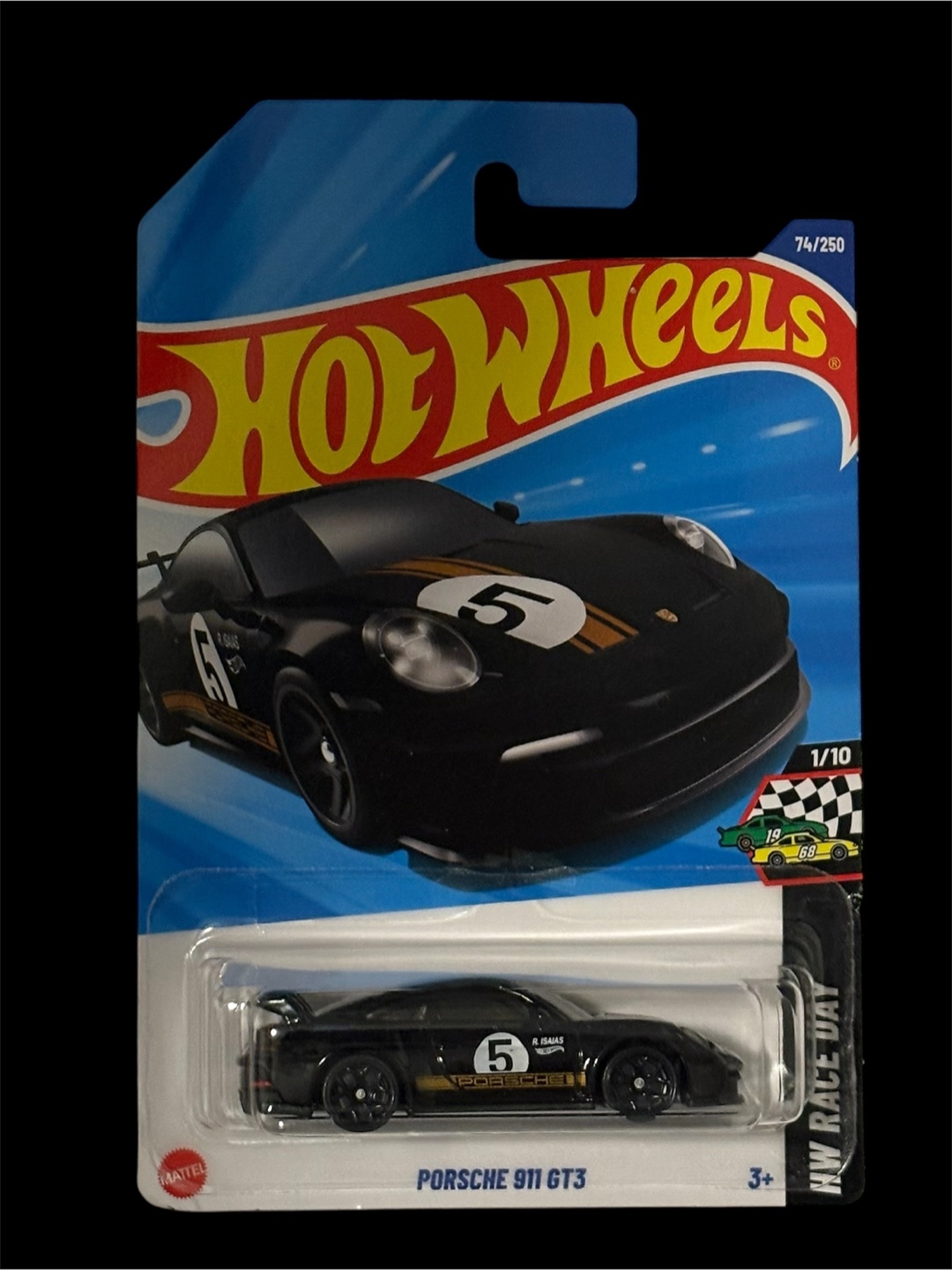 Black Porsche 911 GT3
