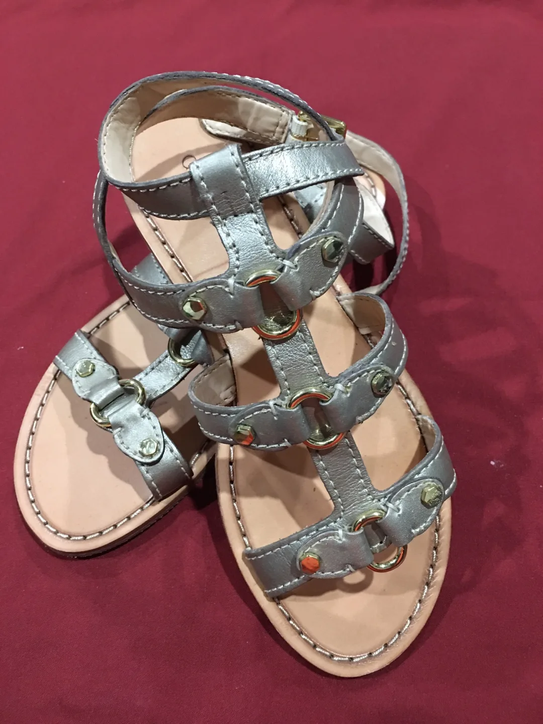 Cole Haan Silver Gladiator Sandals image indicator(2)
