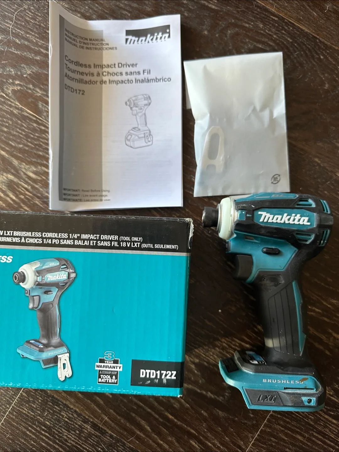 Makita DTD172Z Cordless Impact Driver ! thumbnail