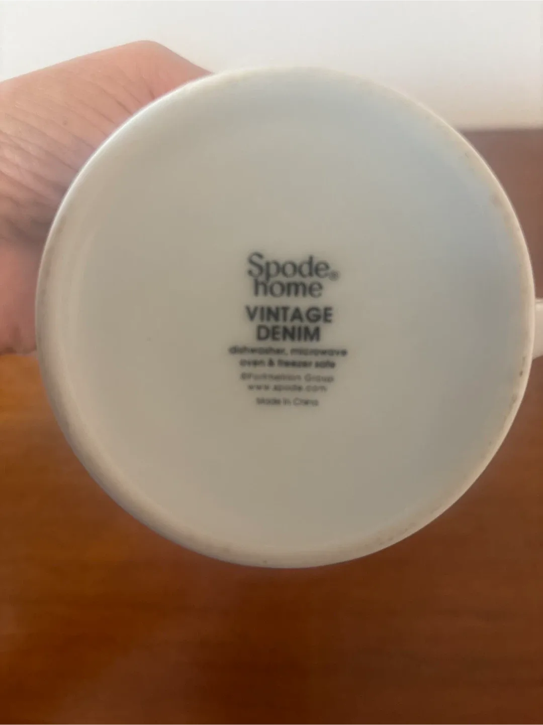 Spode Home Vintage Denim Mug- Set Of 3 image indicator(3)