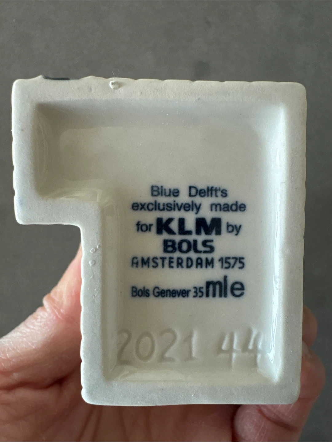 KLM Bols Blue Delft Miniature House #44 - photo 5