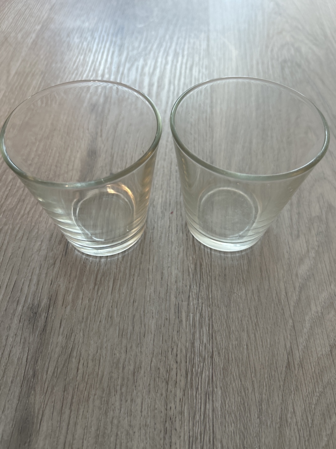 IKEA Clear Glass Tumblers - Set of 2