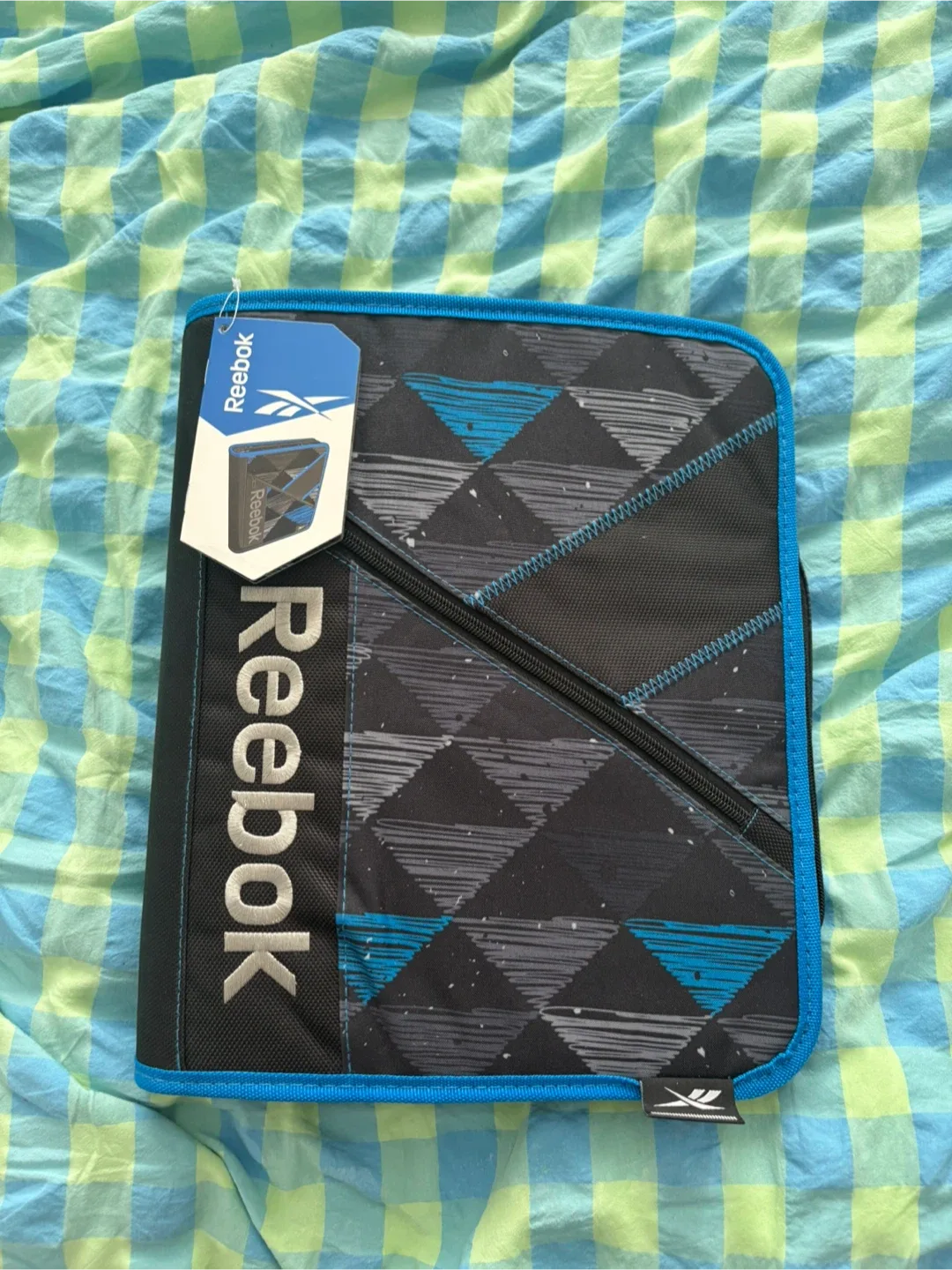 Reebok zip up binder (New) (Tags still attached) thumbnail