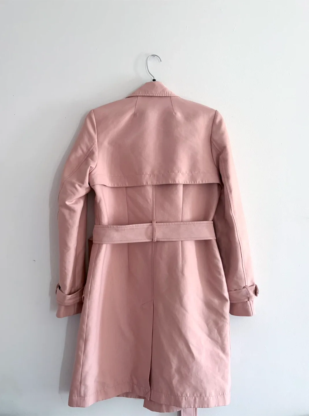 RW&CO blush Pink Trench Coat ‼️final sale‼️ image indicator(4)