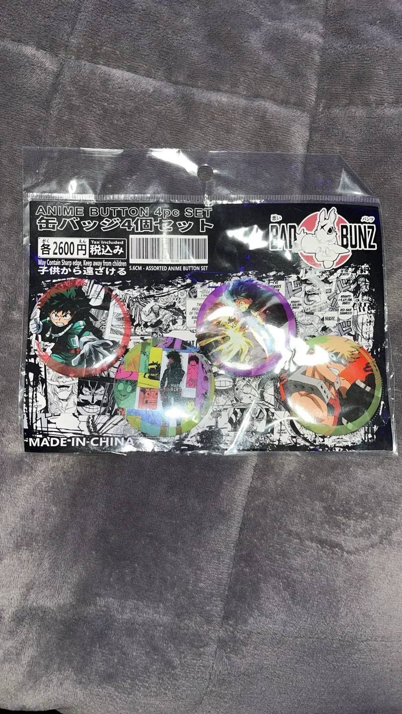 Pin anime badge thumbnail