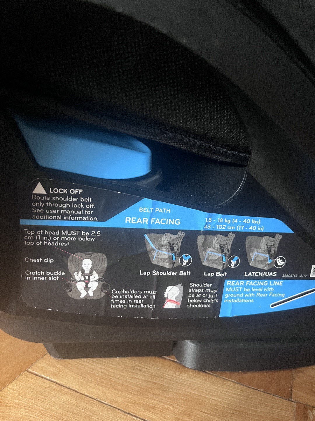 Evenflo EveryStage DLX All-in-One Car Seat - photo 4