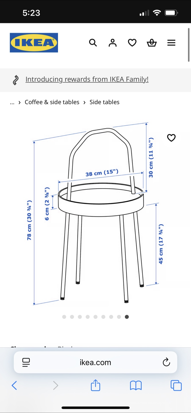 IKEA Burvik Side Table - photo 2