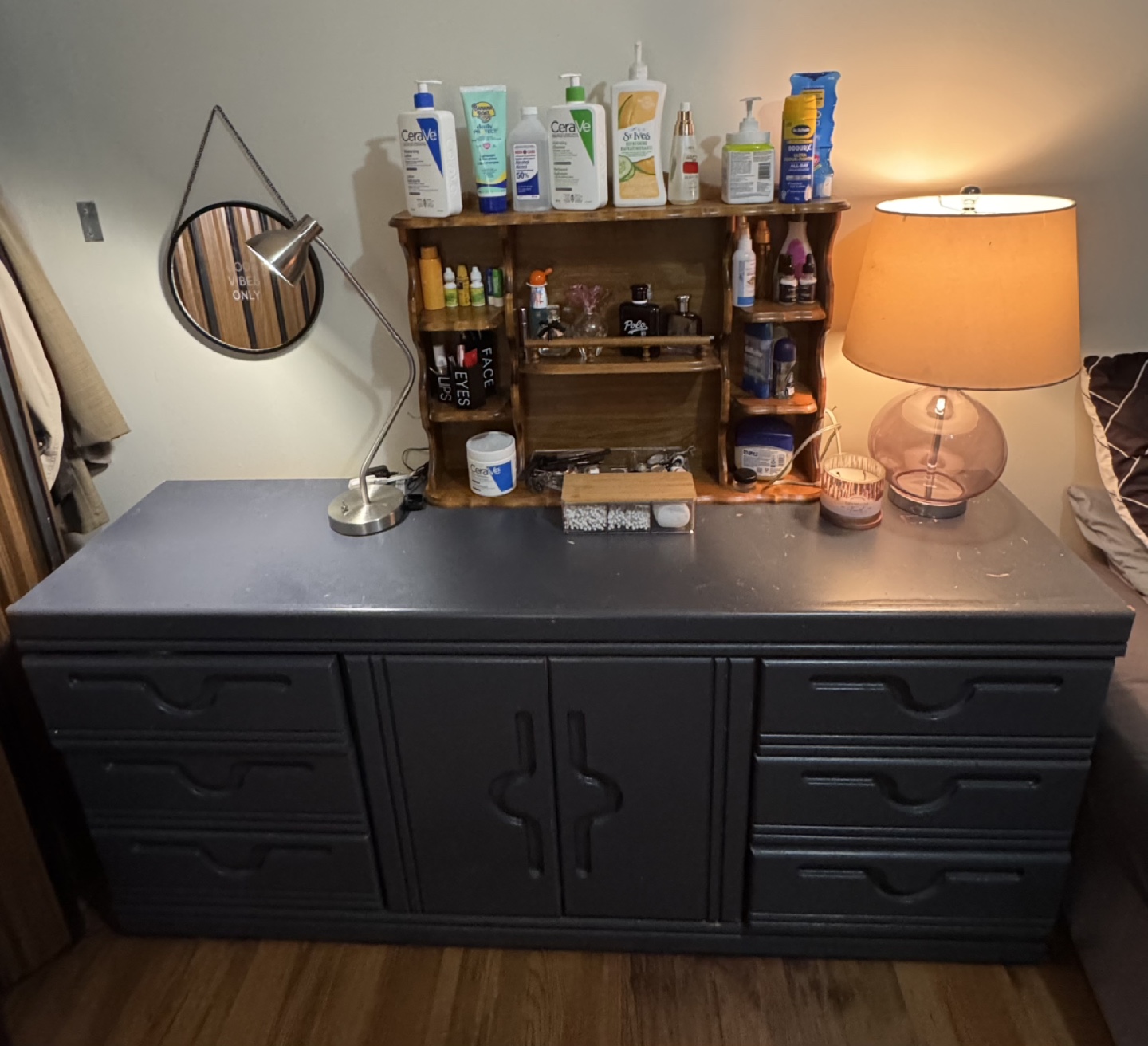 Grey Dresser with Drawers