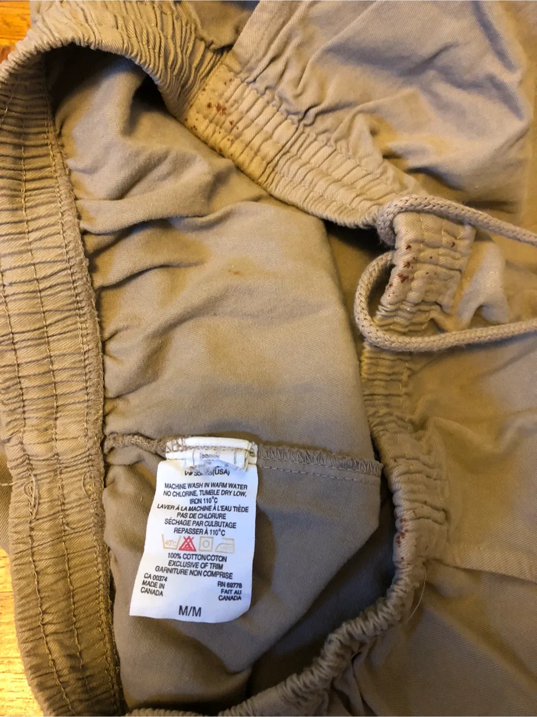 🥕🆓 Elastic Waist with a drawstring Lounge Pants image indicator(3)