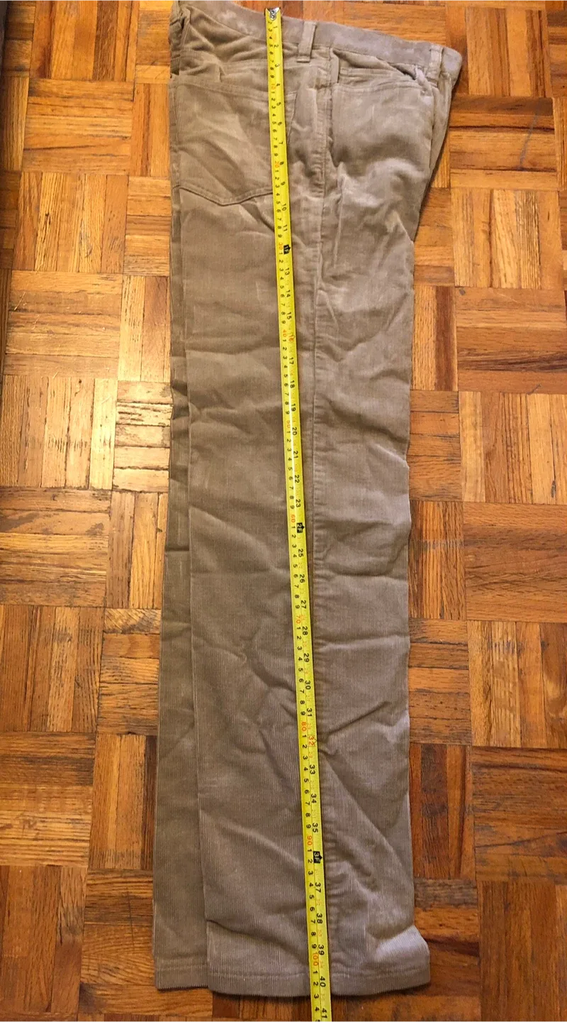 🥕�🆓A Uniqlo Beige Corduroy Pants image indicator(3)