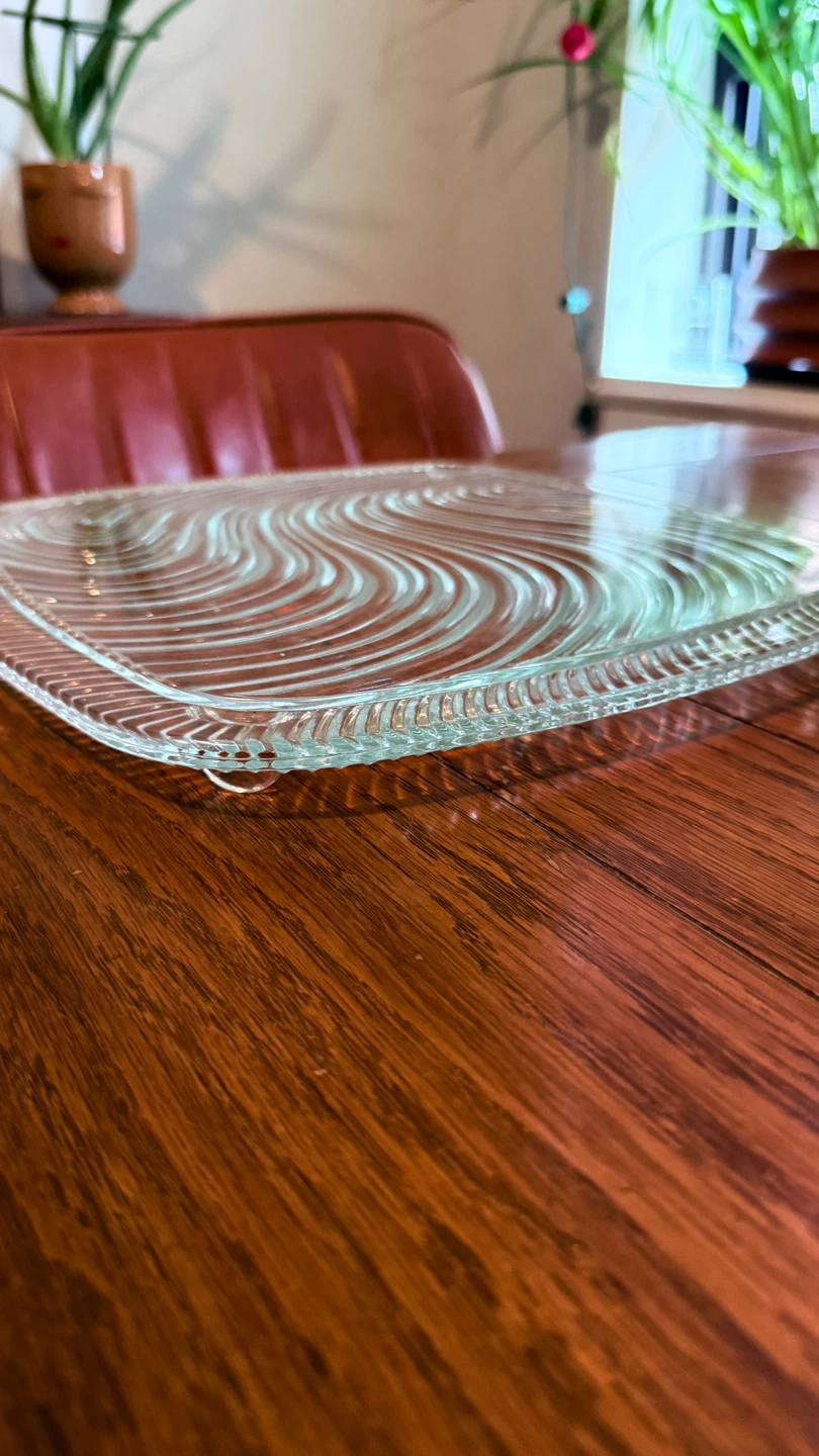 Glass Serving Platter - photo 2