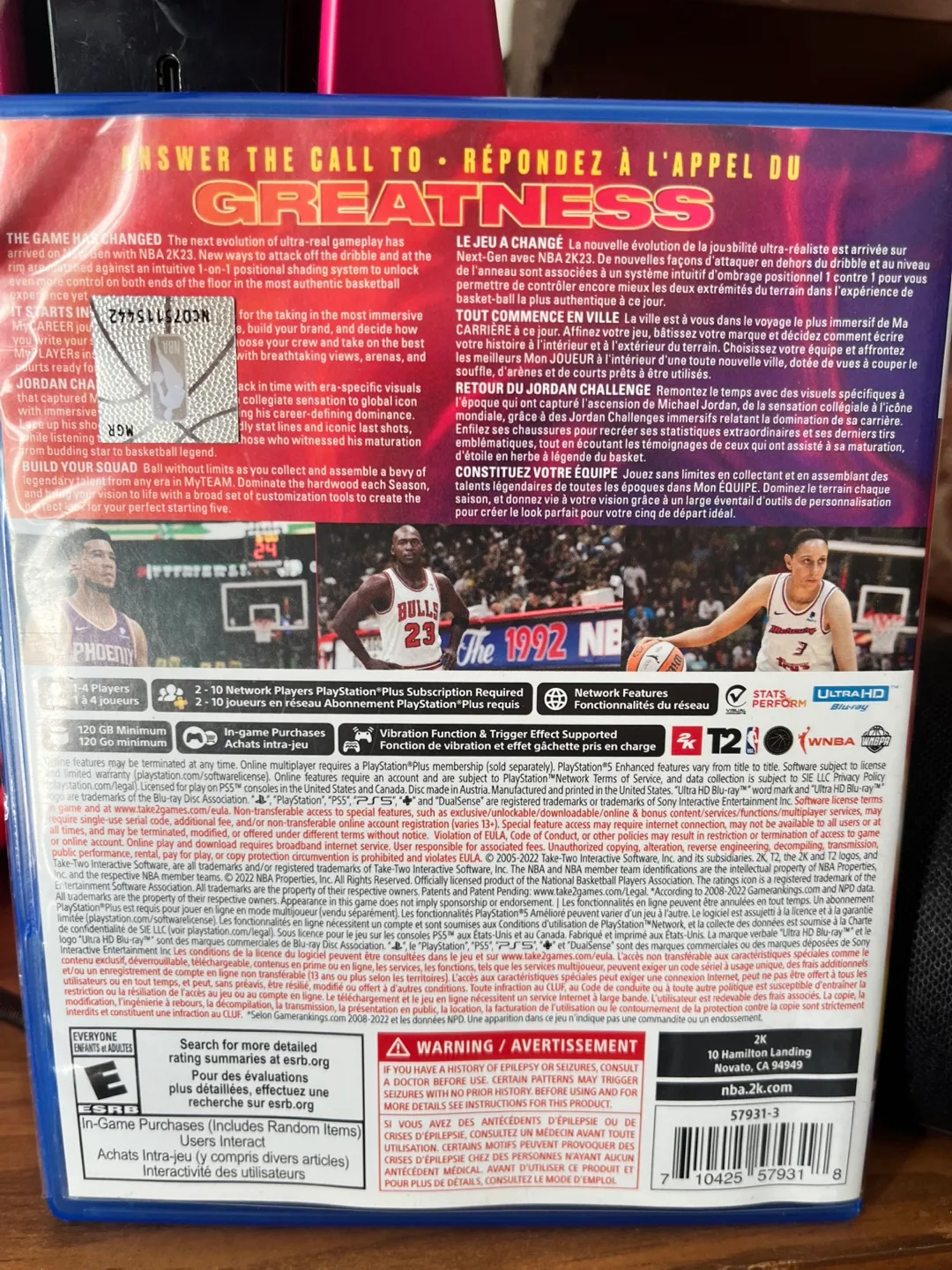 NBA 2K23 for PS5 image indicator(2)