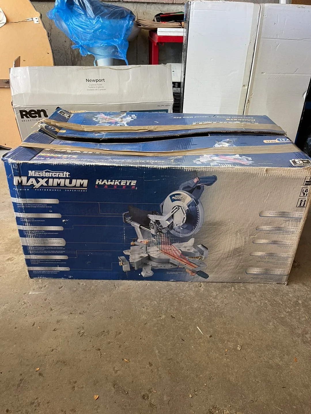 Mastercraft MAXIMUM HAWKETE Laser Miter Saw thumbnail