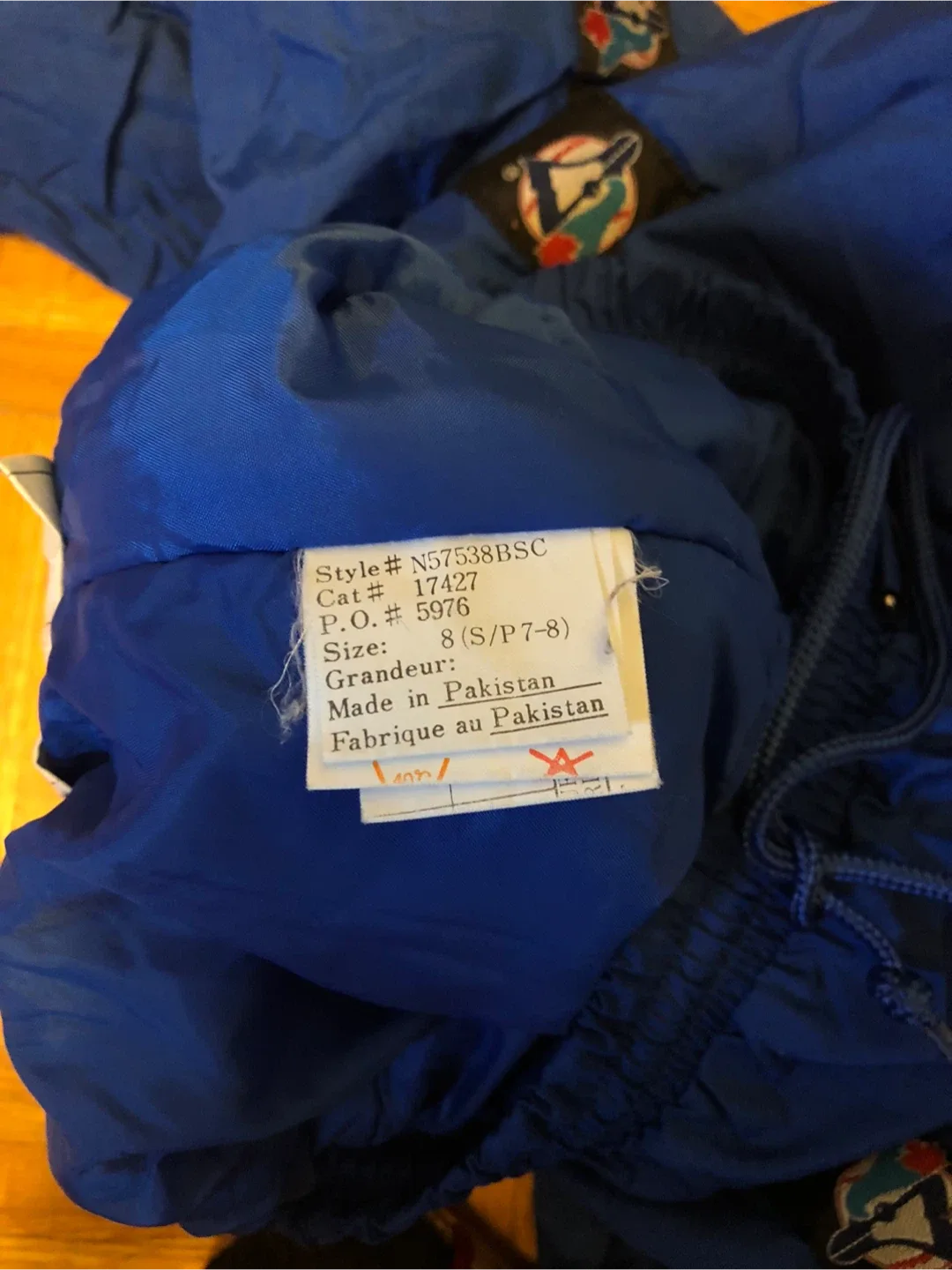 Blue jay light snow pants for kids image indicator(2)