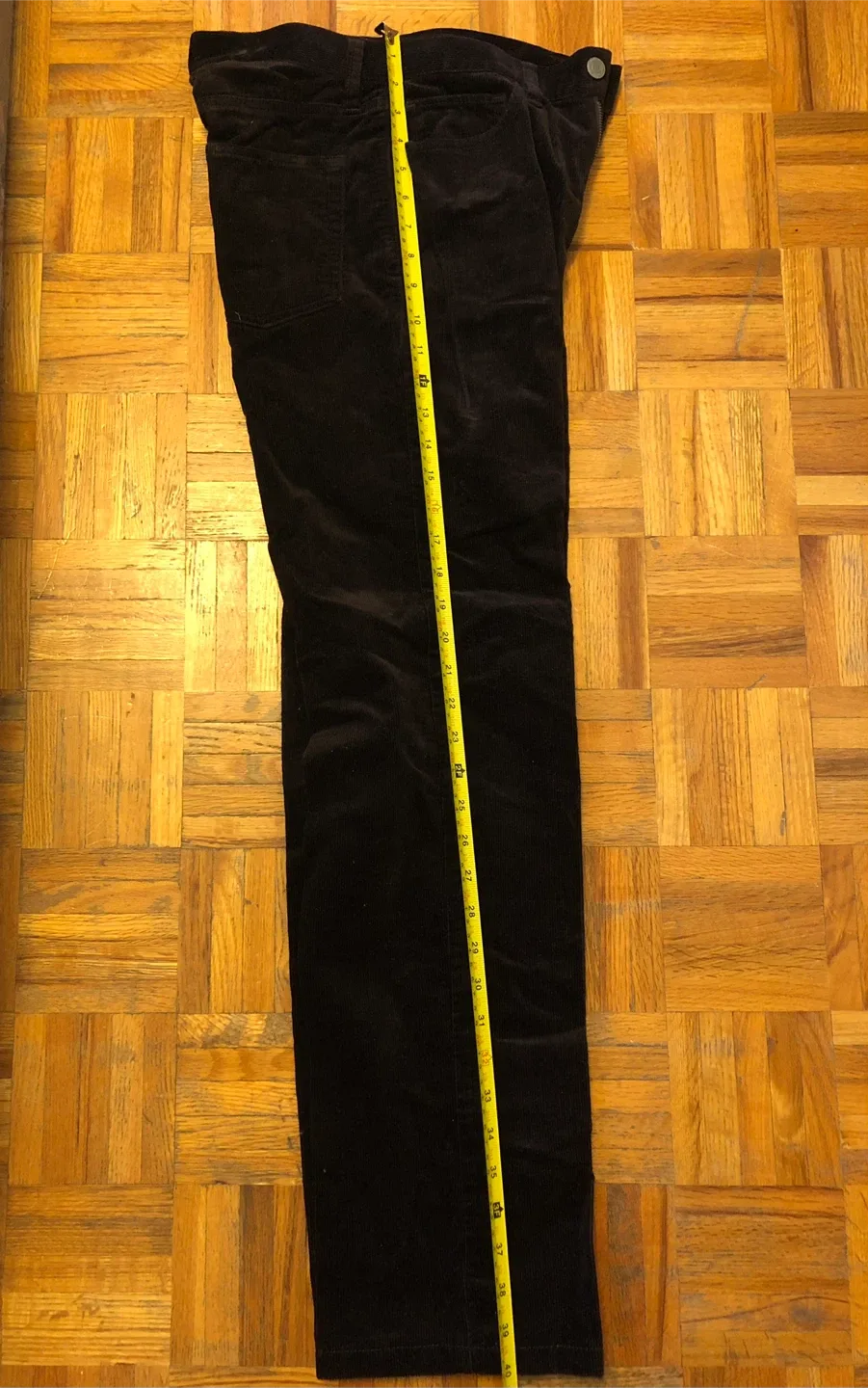 🥕Uniqlo Dark Brown Corduroy Pants image indicator(3)