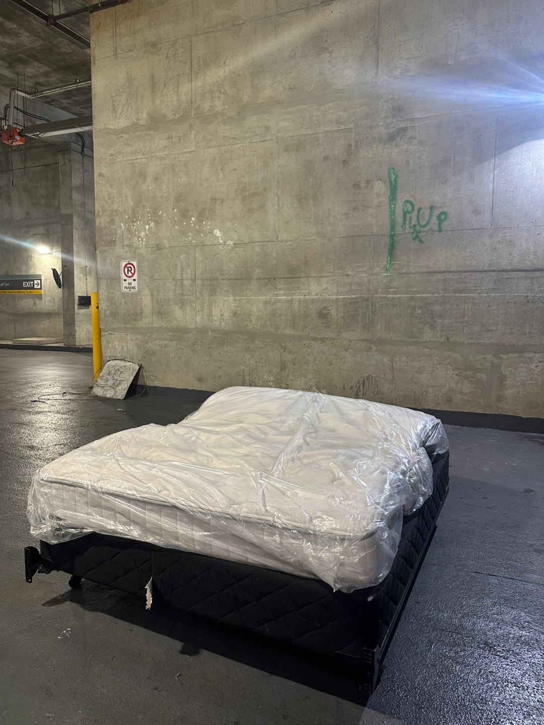 Complete Bed Set – Mattress + Box Spring + Metal Frame