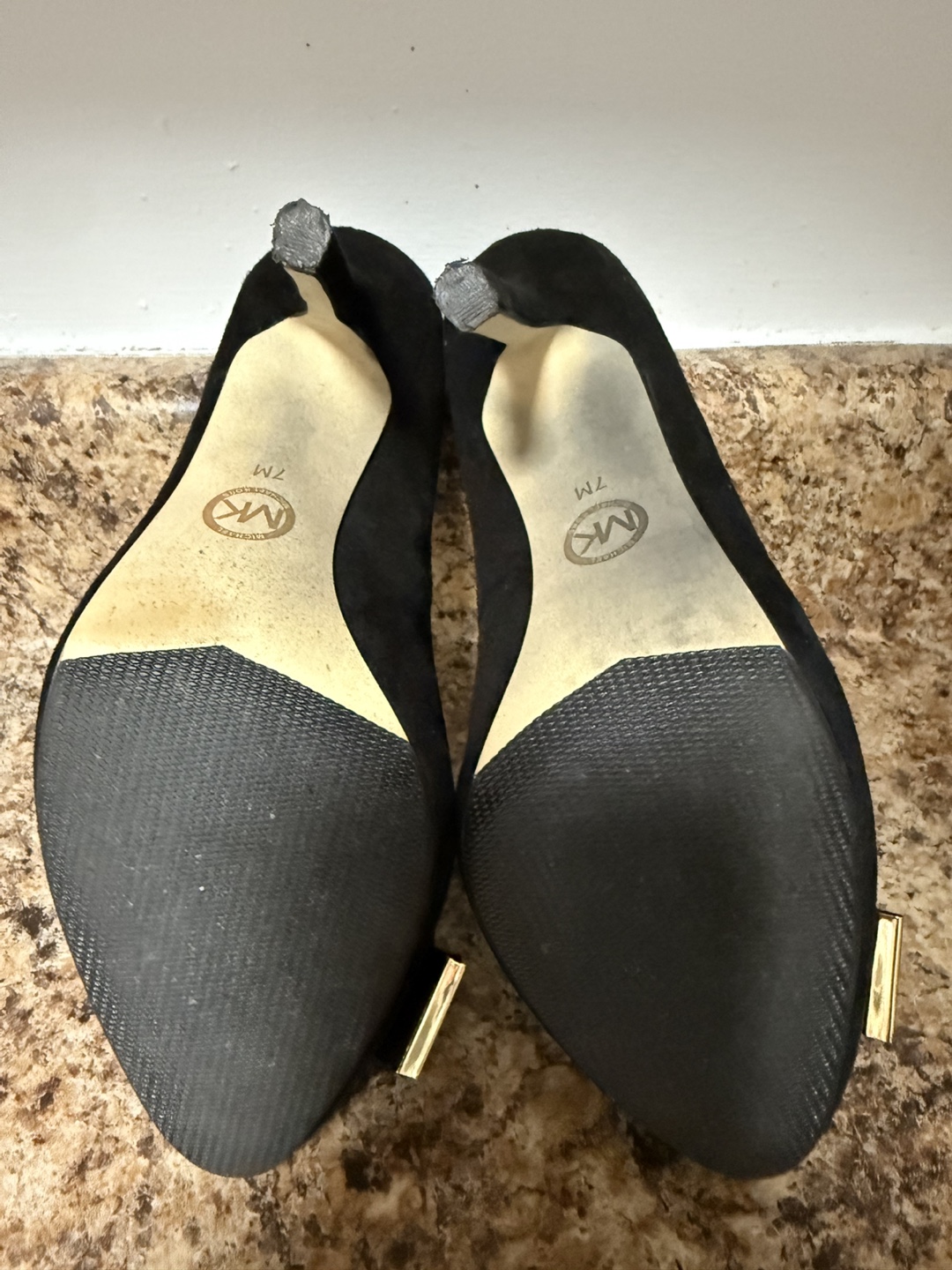 Michael Kors Black Heels - Size 7 - photo 3