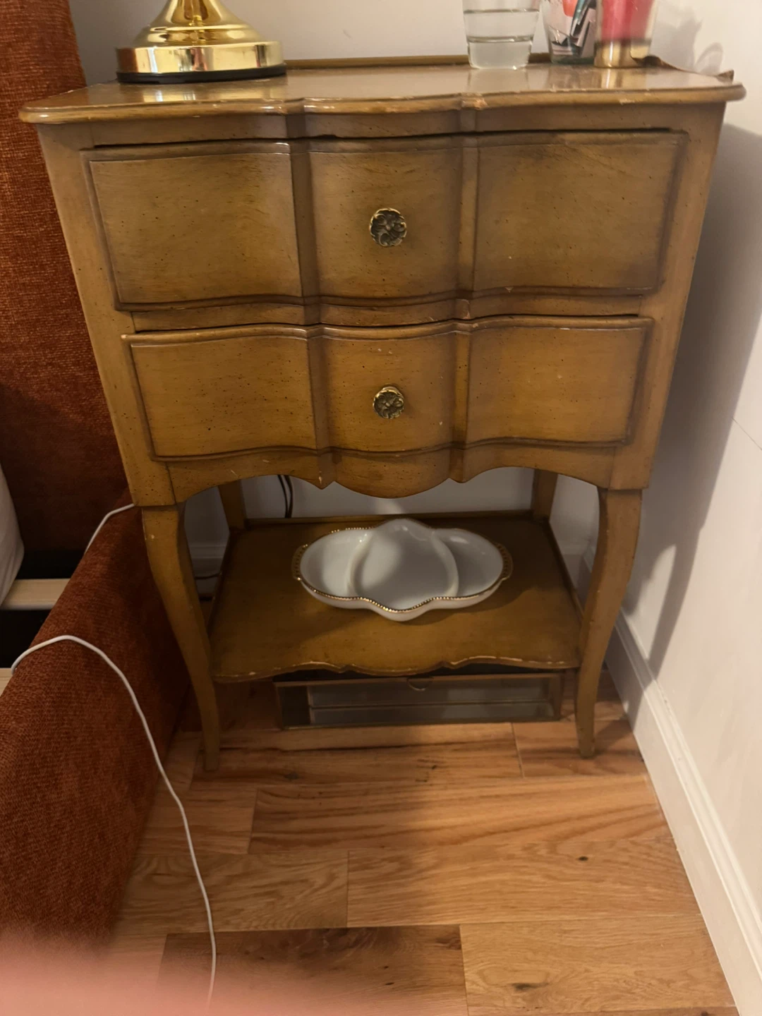 Beautiful Wood Nightstands with Two Drawers - photo 4
