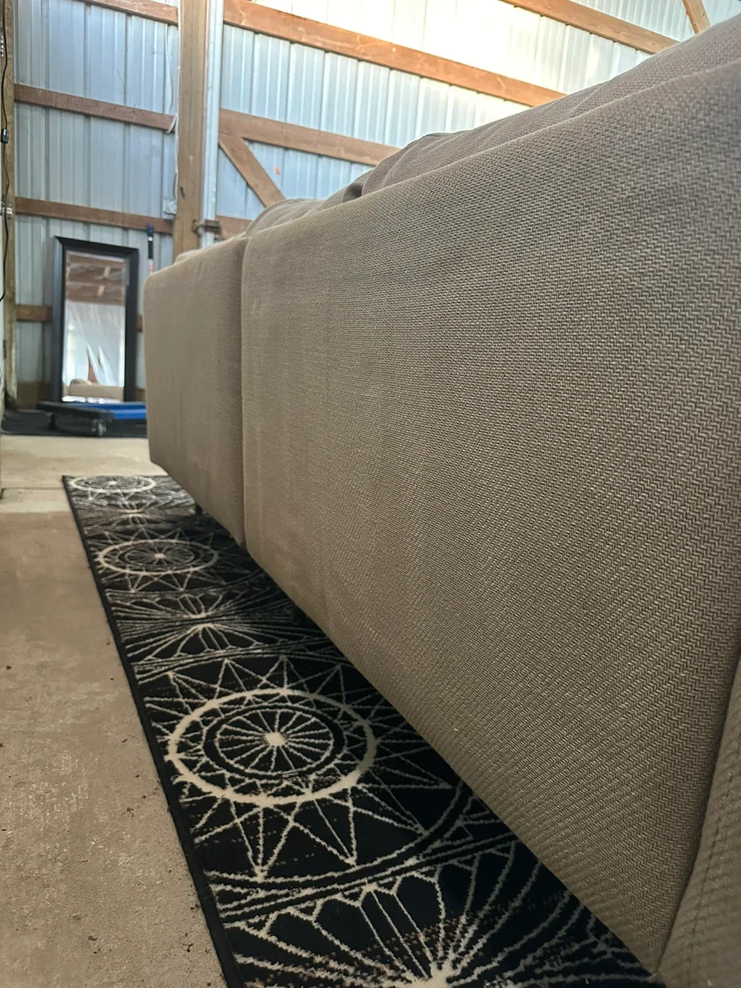 *Delivery Available* IKEA Modern Sectional in mocha image indicator(6)