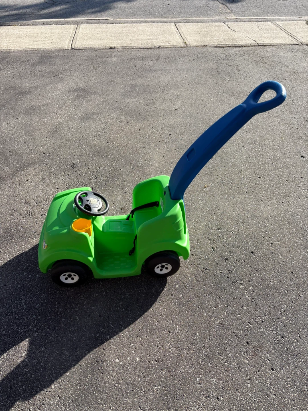 Push Around Buggy Green Ride-On Car