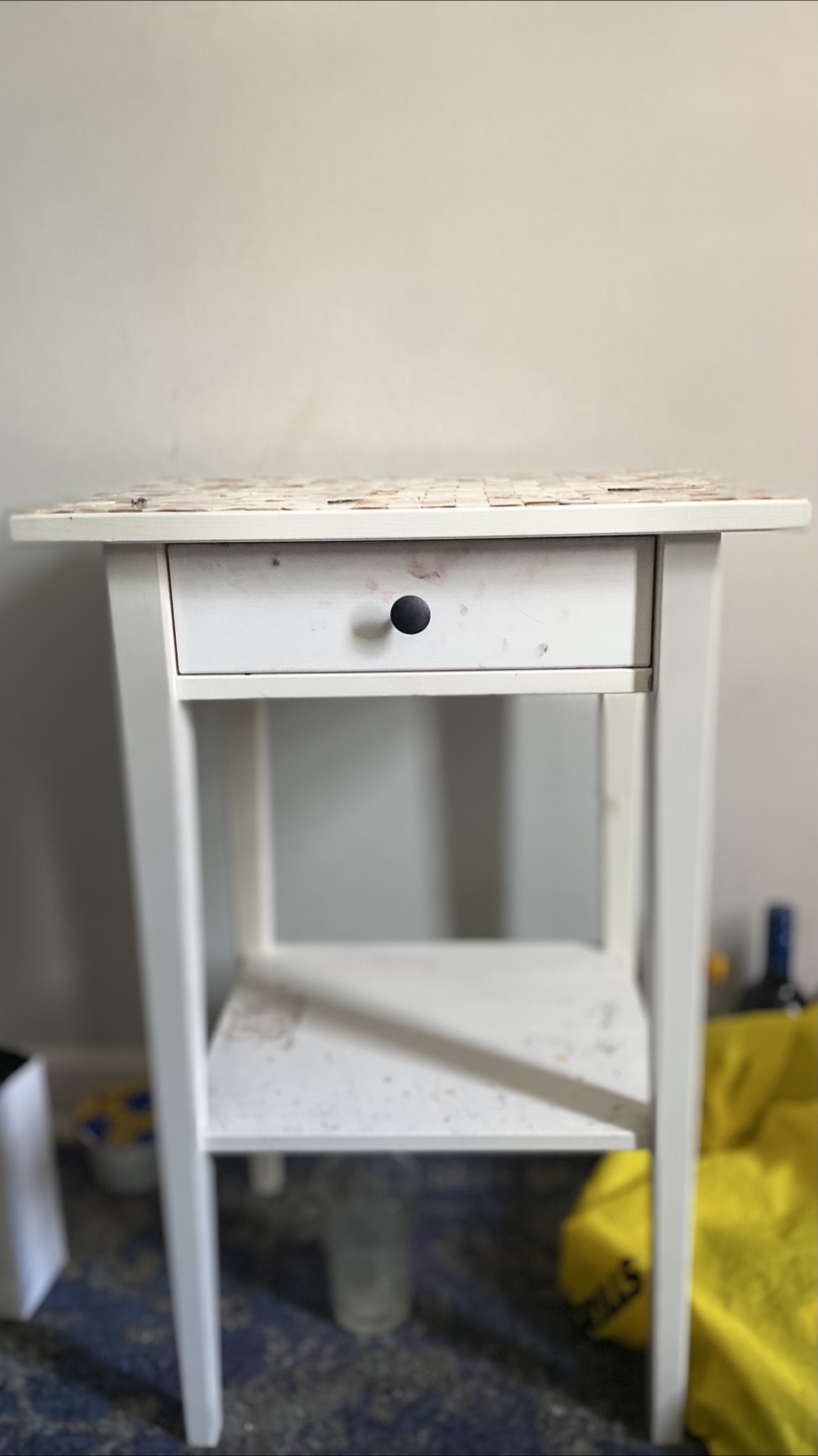 IKEA Hemnes White Stain Nightstand - photo 2