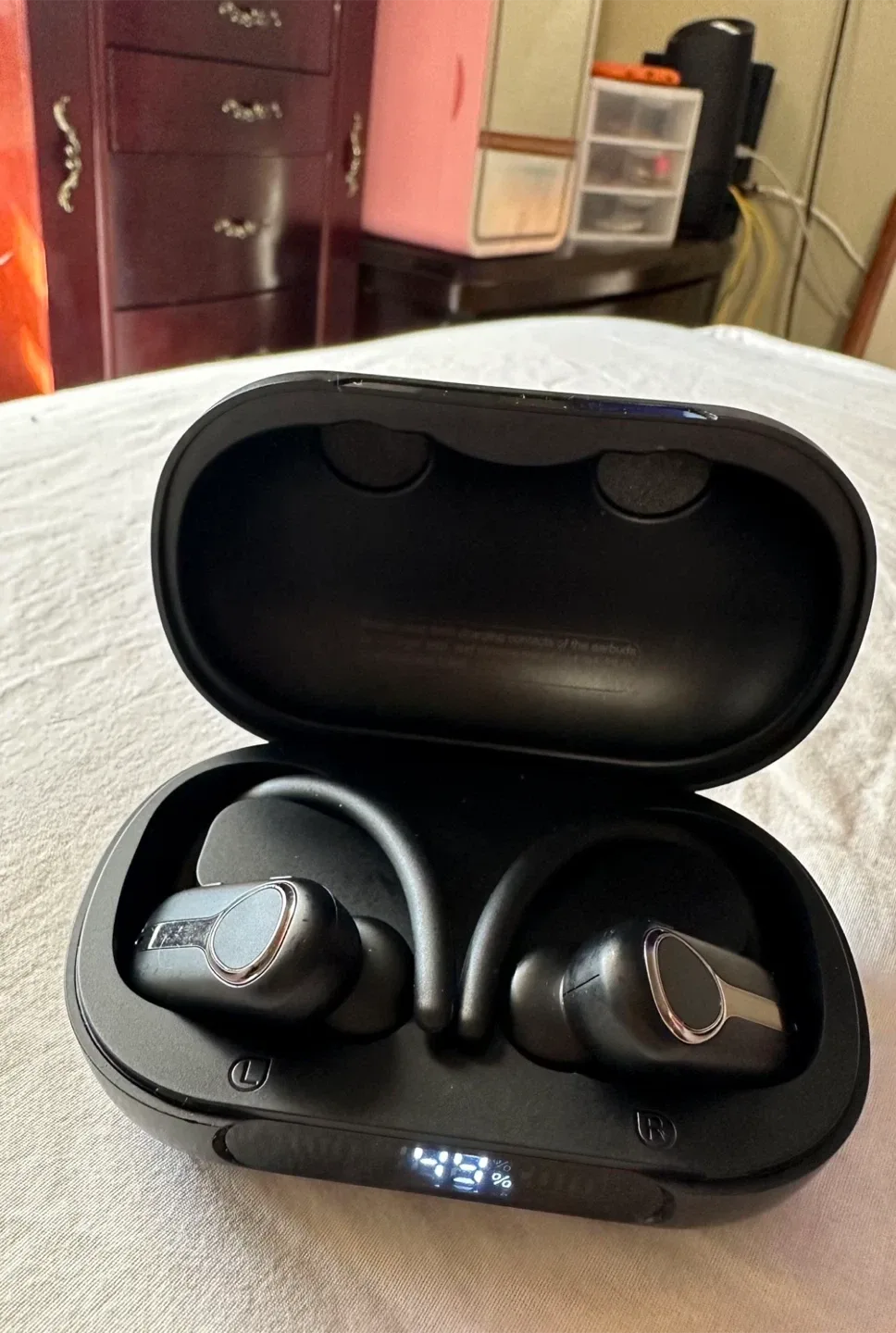 Black Wireless Earbuds🥕 image indicator(2)